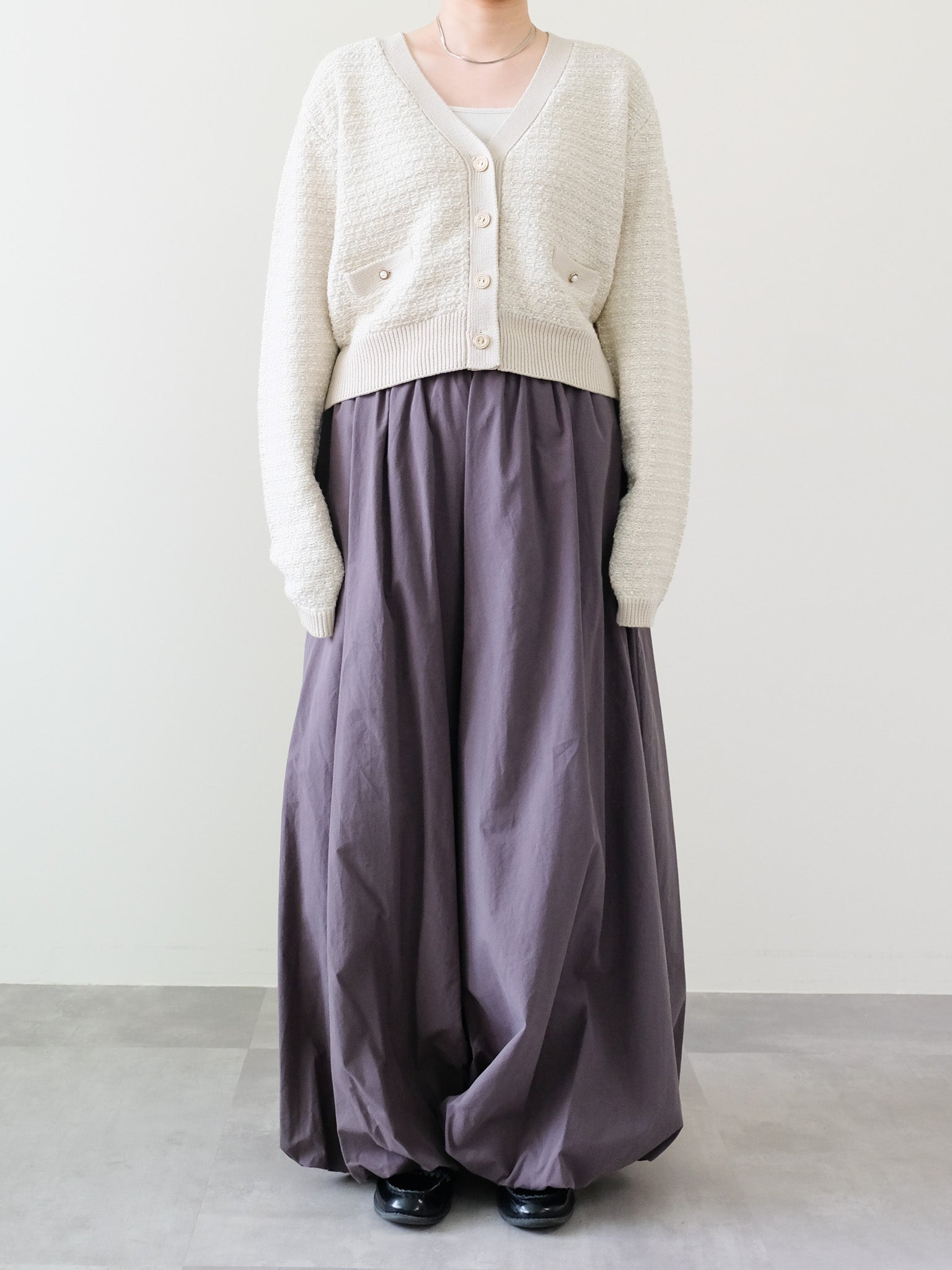Mixed Yarn Knit Cardigan (455)