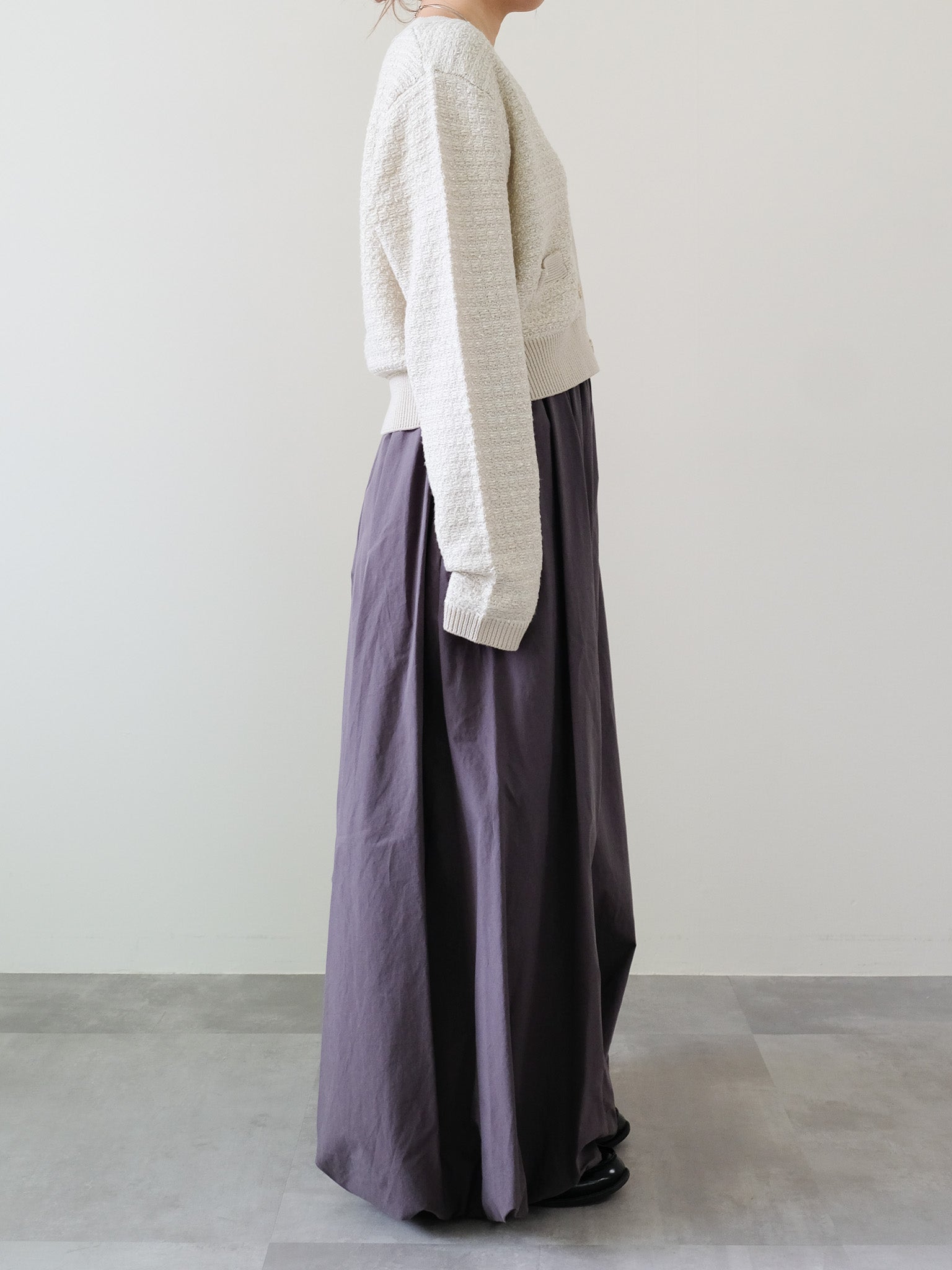 Mixed Yarn Knit Cardigan (455)