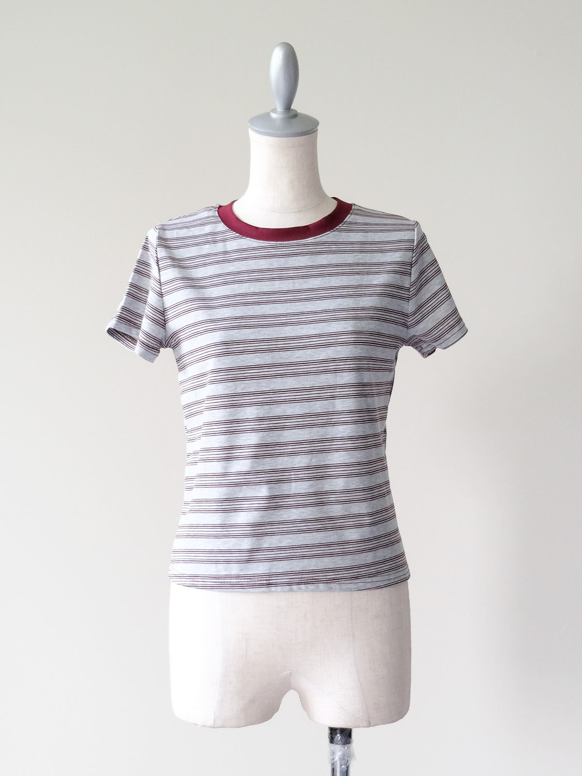 【予約商品】Multi Border Compact T-shirt(マルチボーダーコンパクトTシャツ) (601594)