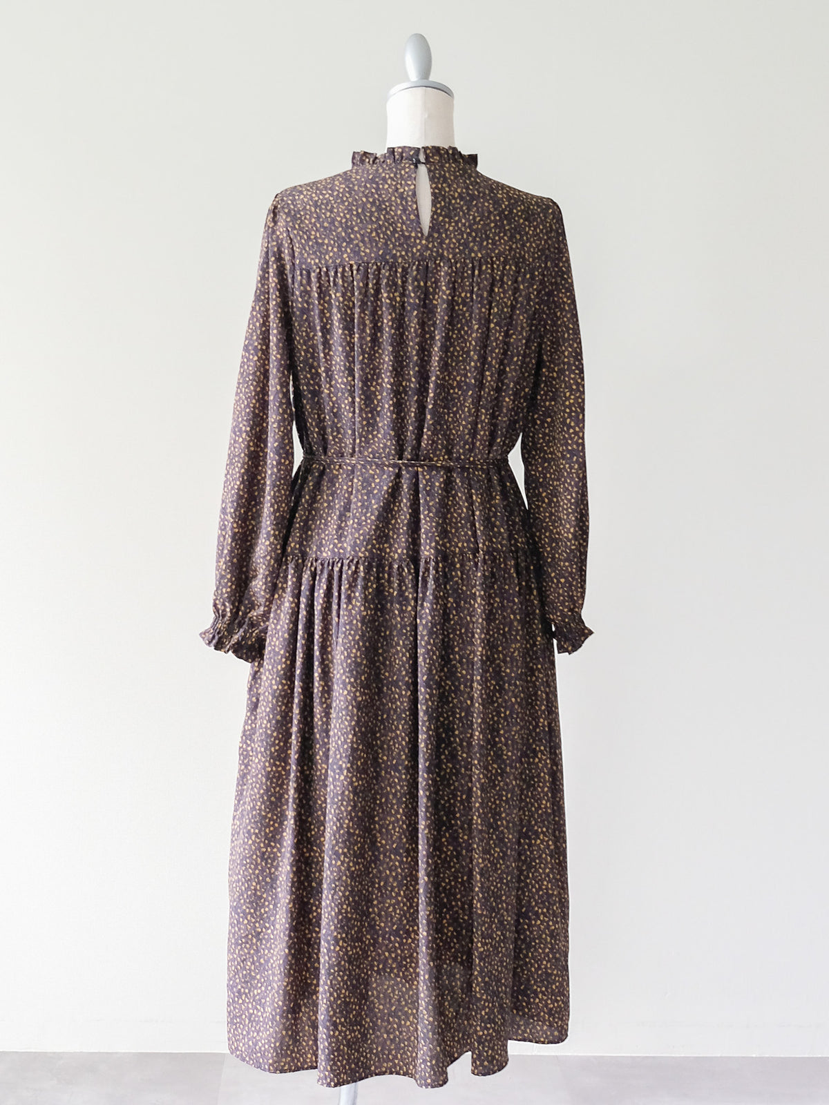 【予約商品】Shirring Dot Dress(シャーリングドットワンピース (601633)