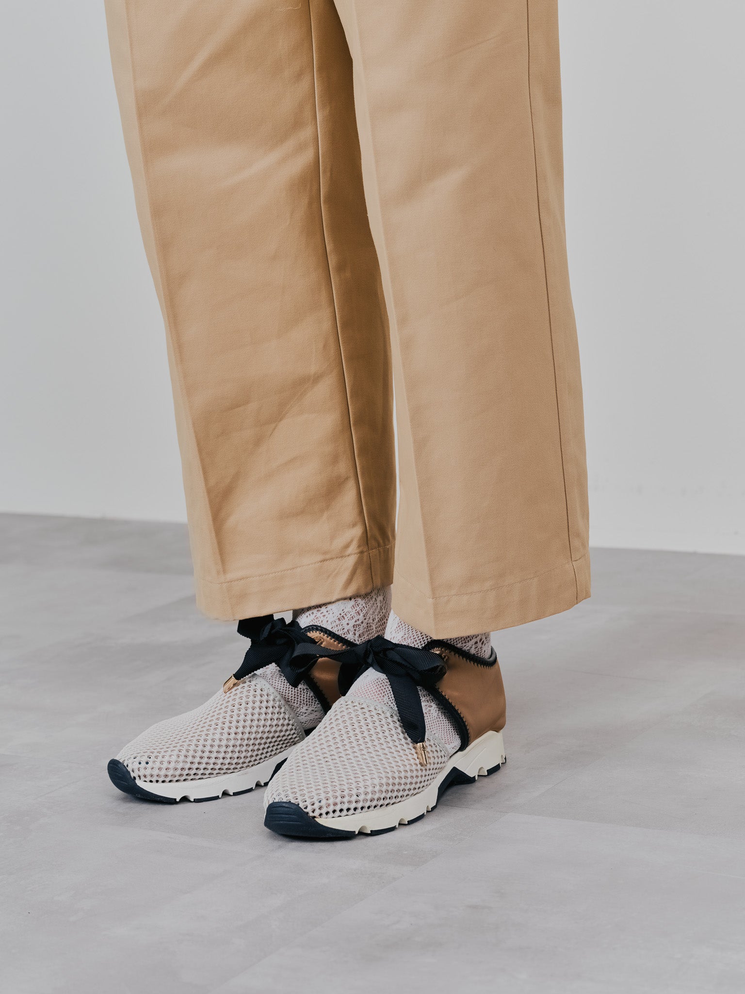【予約商品】チノベイカーパンツ [605553] camel