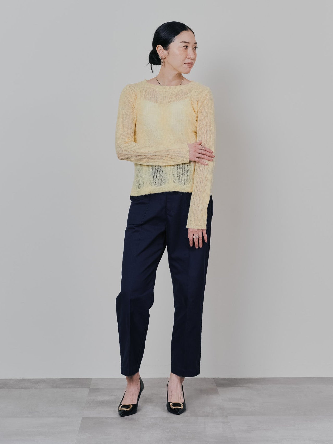 チノベイカーパンツ [605553] navy