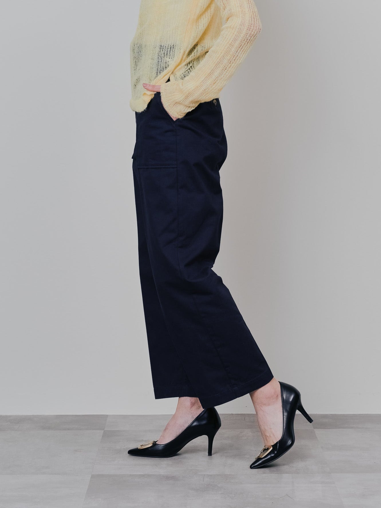 チノベイカーパンツ [605553] navy