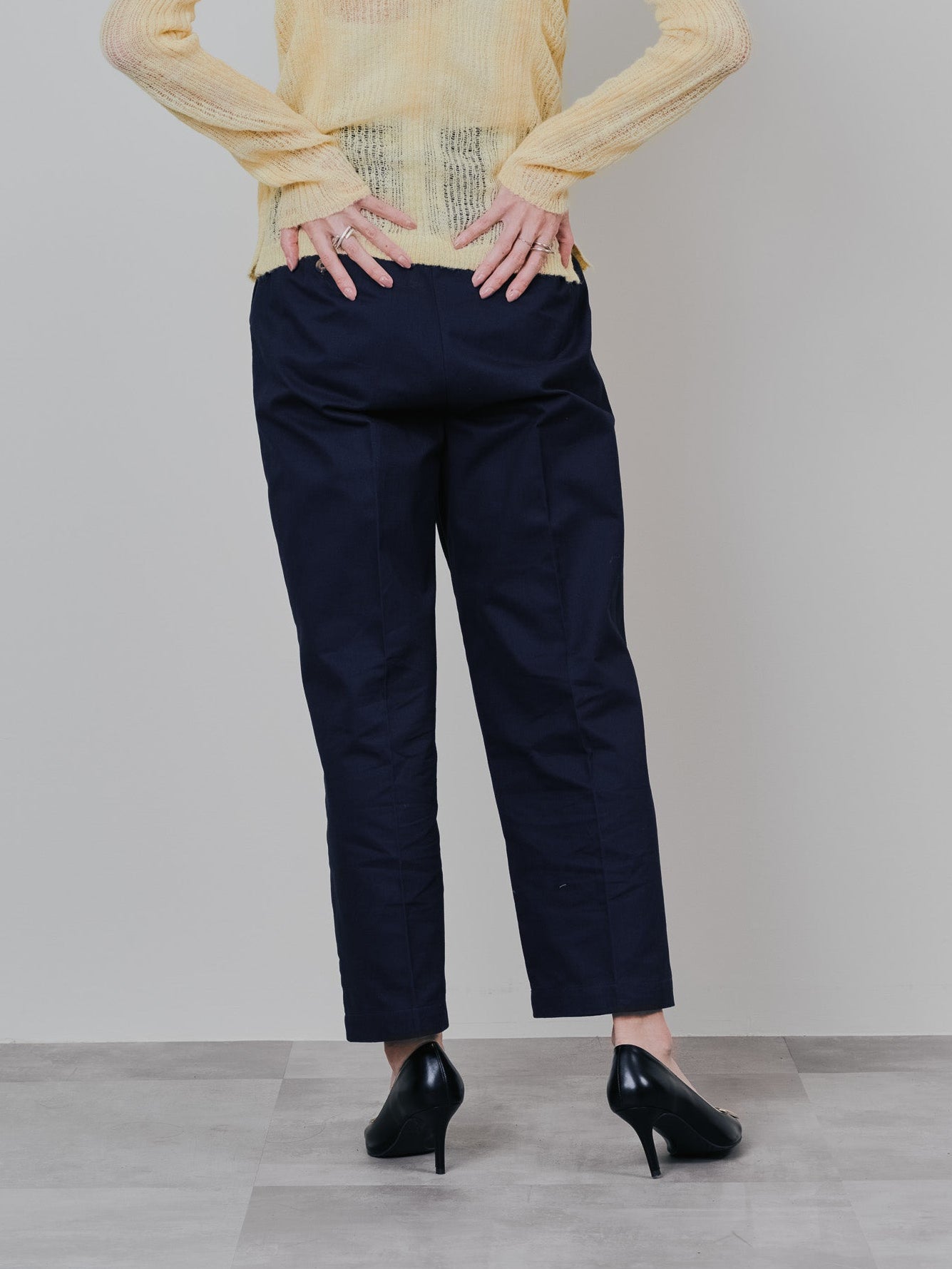 チノベイカーパンツ [605553] navy