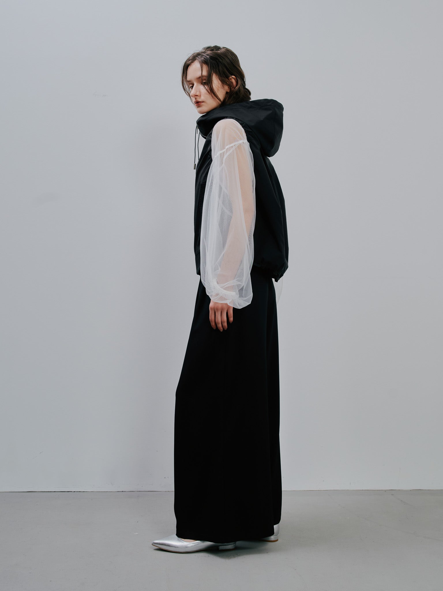 Hoodie Vest [603361] black(99)