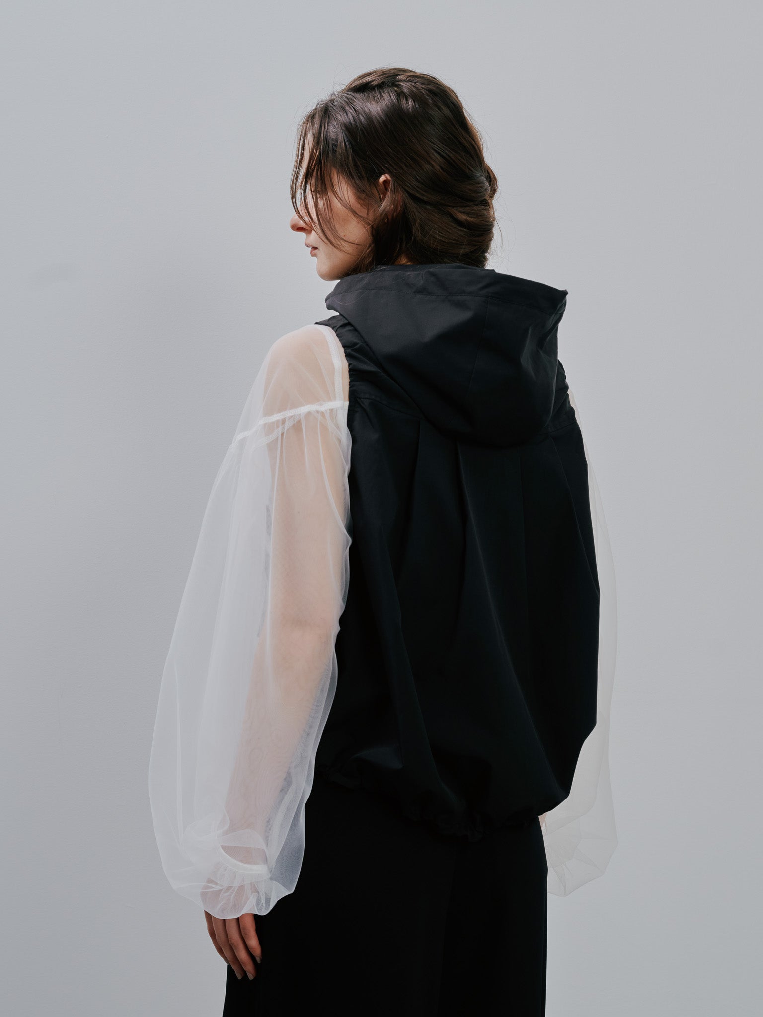 Hoodie Vest [603361] black(99)
