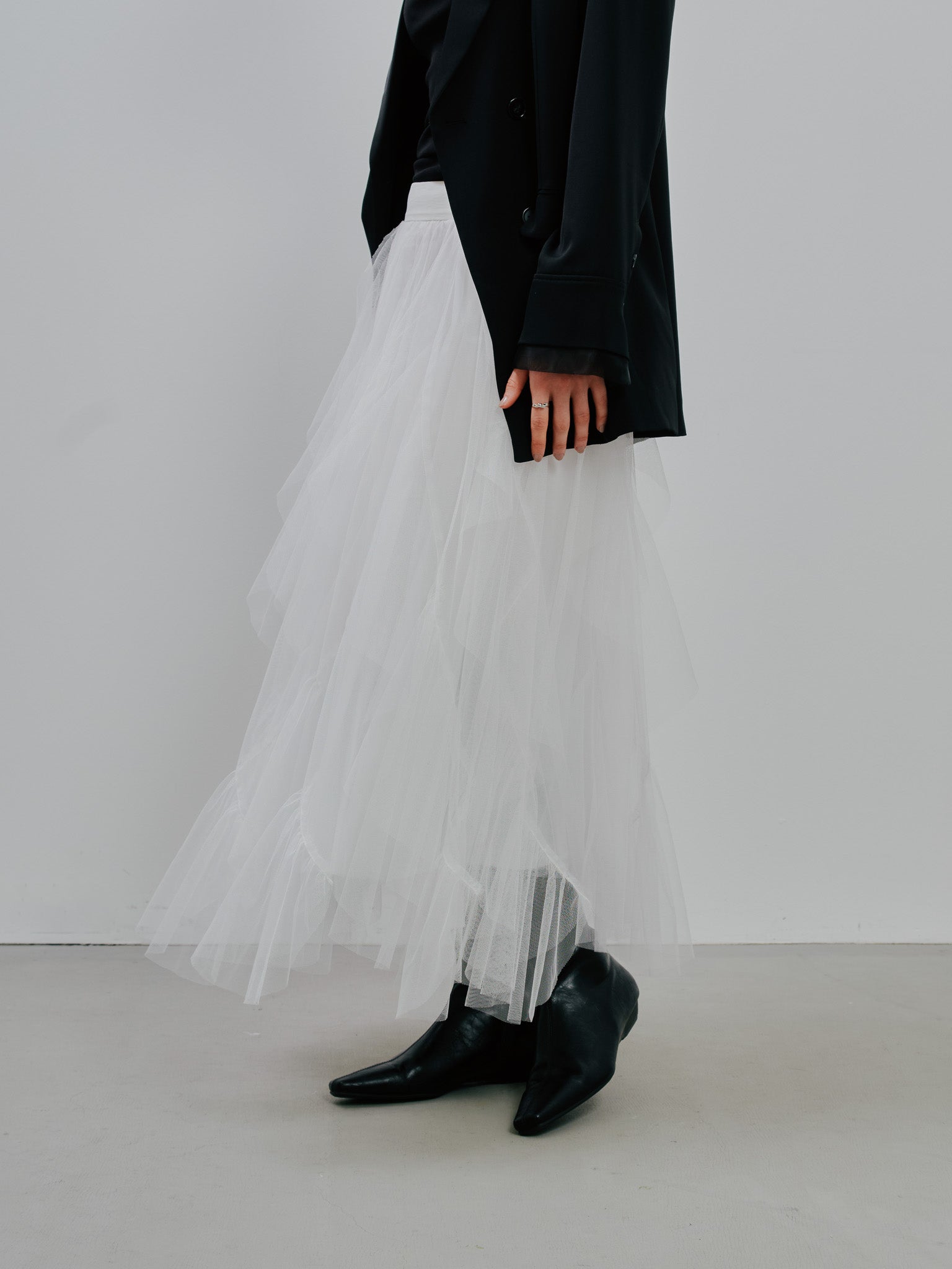 Tulle Frill Skirt [603346]off(01)