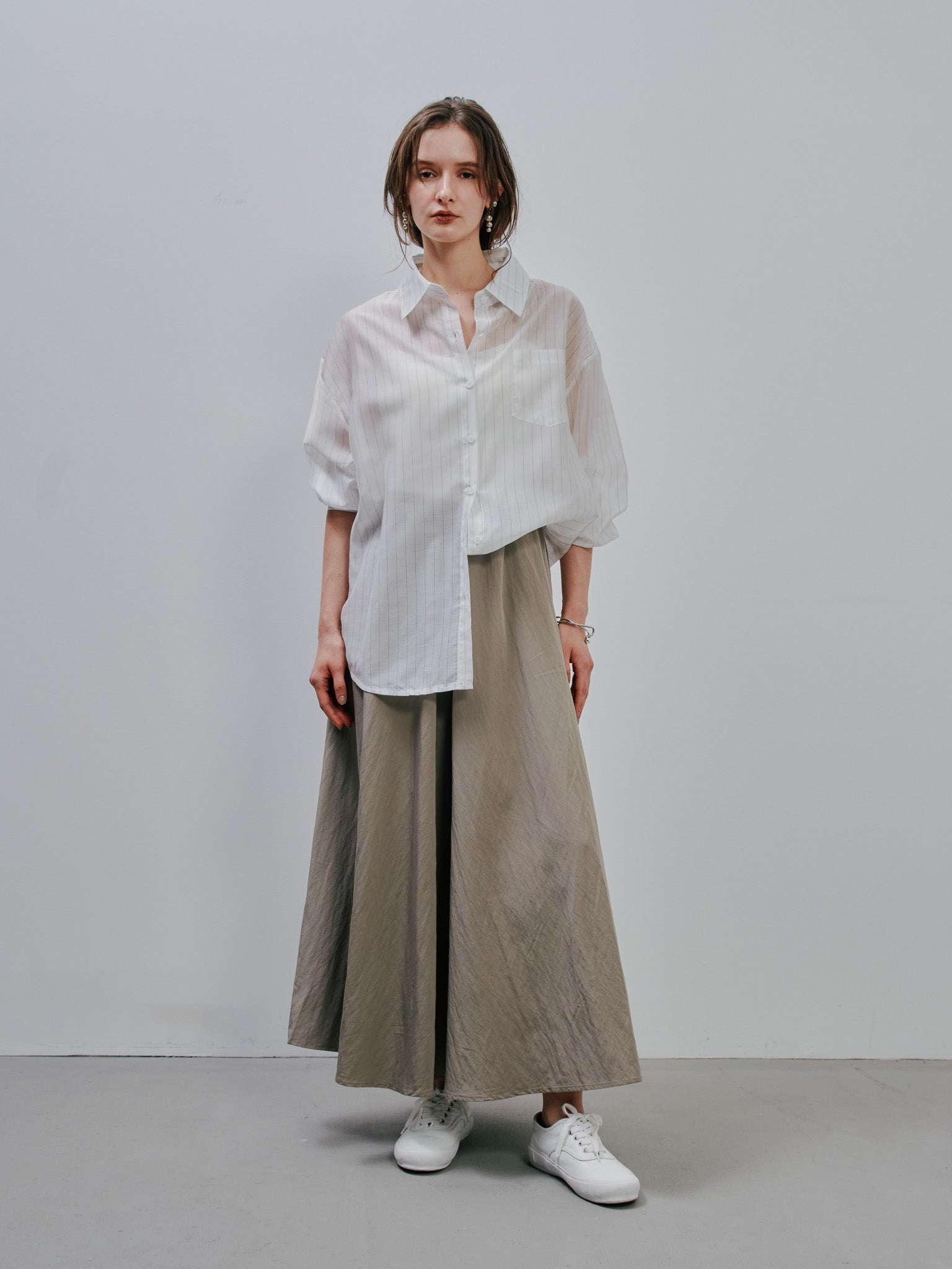 Flare Skirt [603381] light khaki(67)
