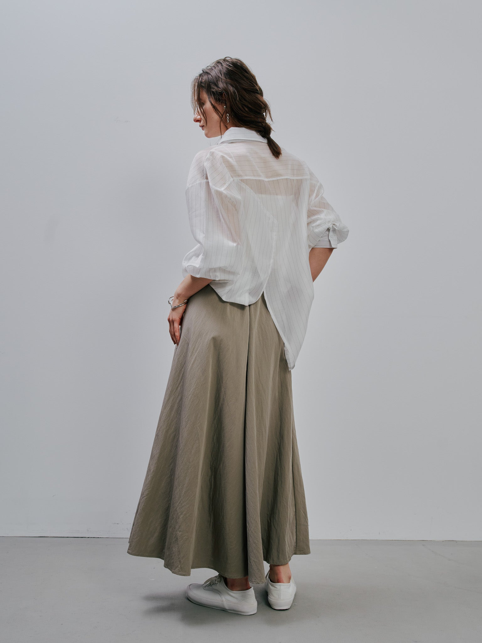 Flare Skirt [603381] light khaki(67)