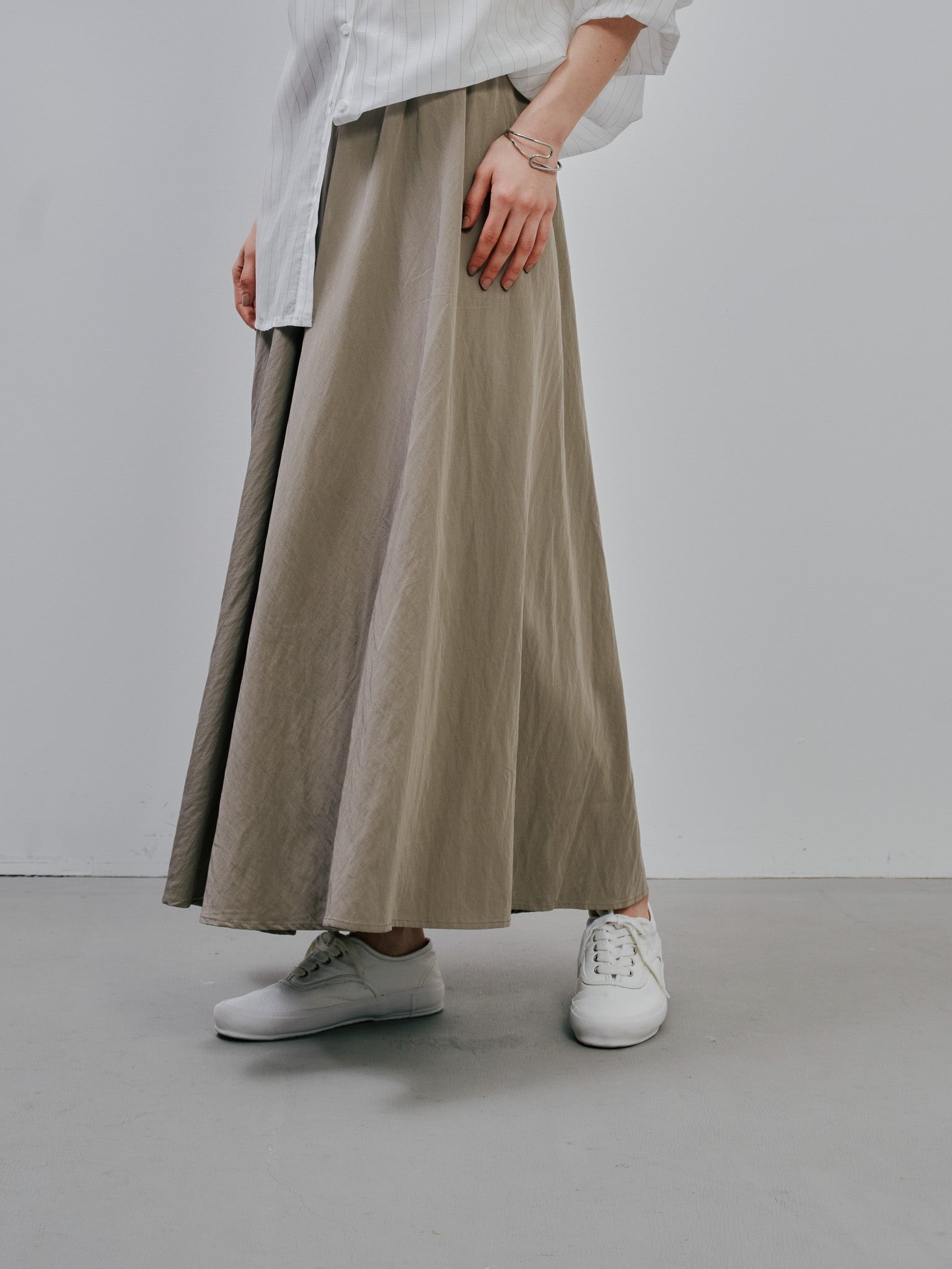 Flare Skirt [603381] light khaki(67)