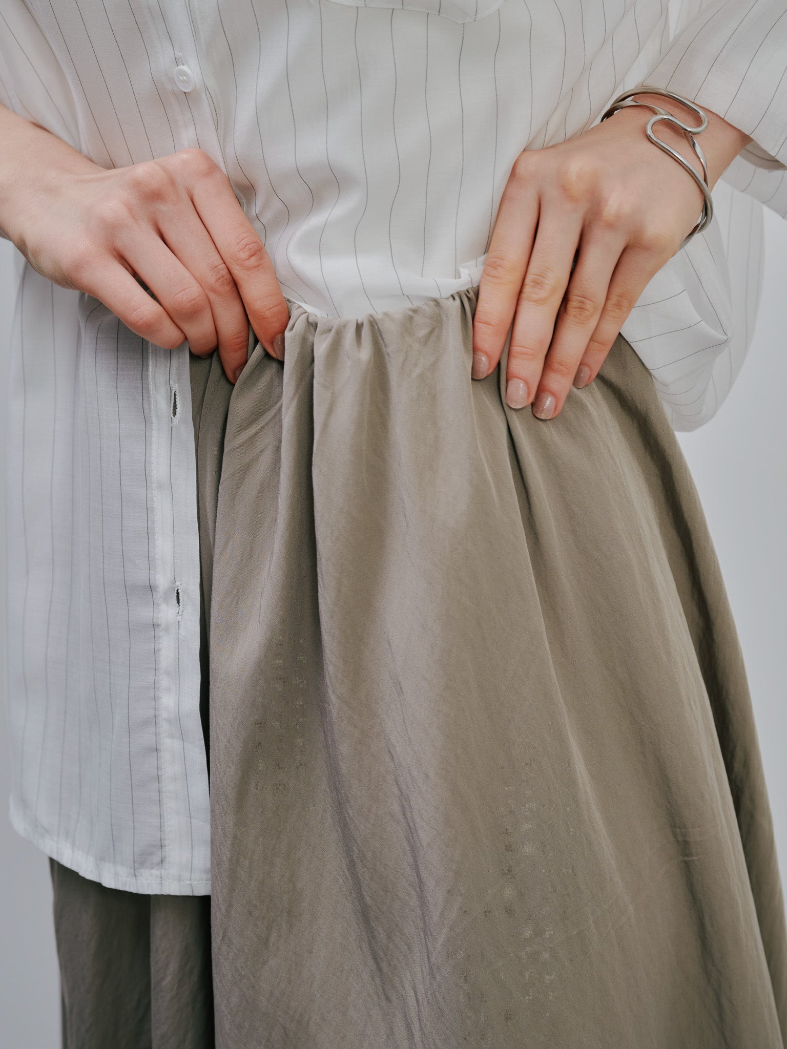 Flare Skirt [603381] light khaki(67)