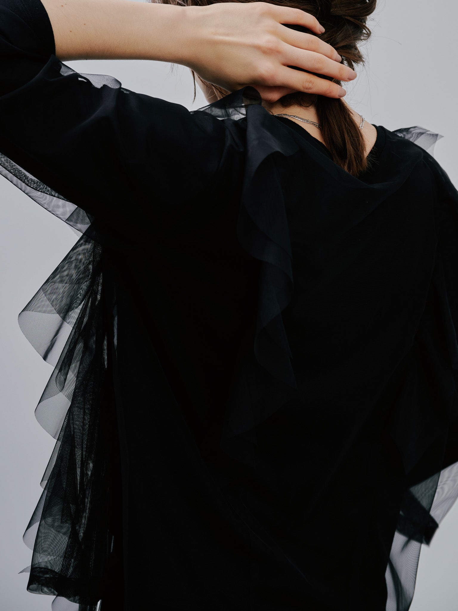 Tulle Tops [603344] black(99)