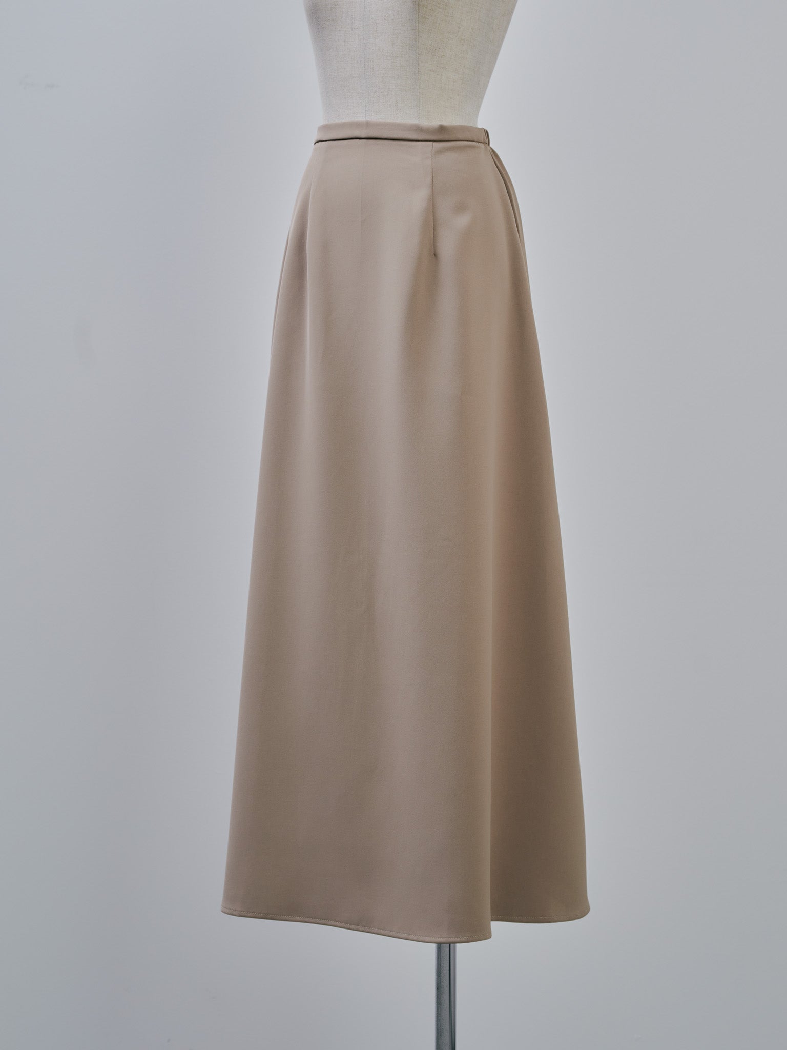 Flare Skirt [603376]sand beige(04)