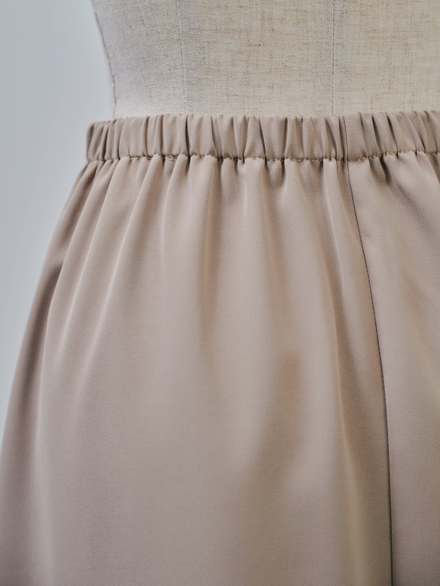 Flare Skirt [603376]sand beige(04)