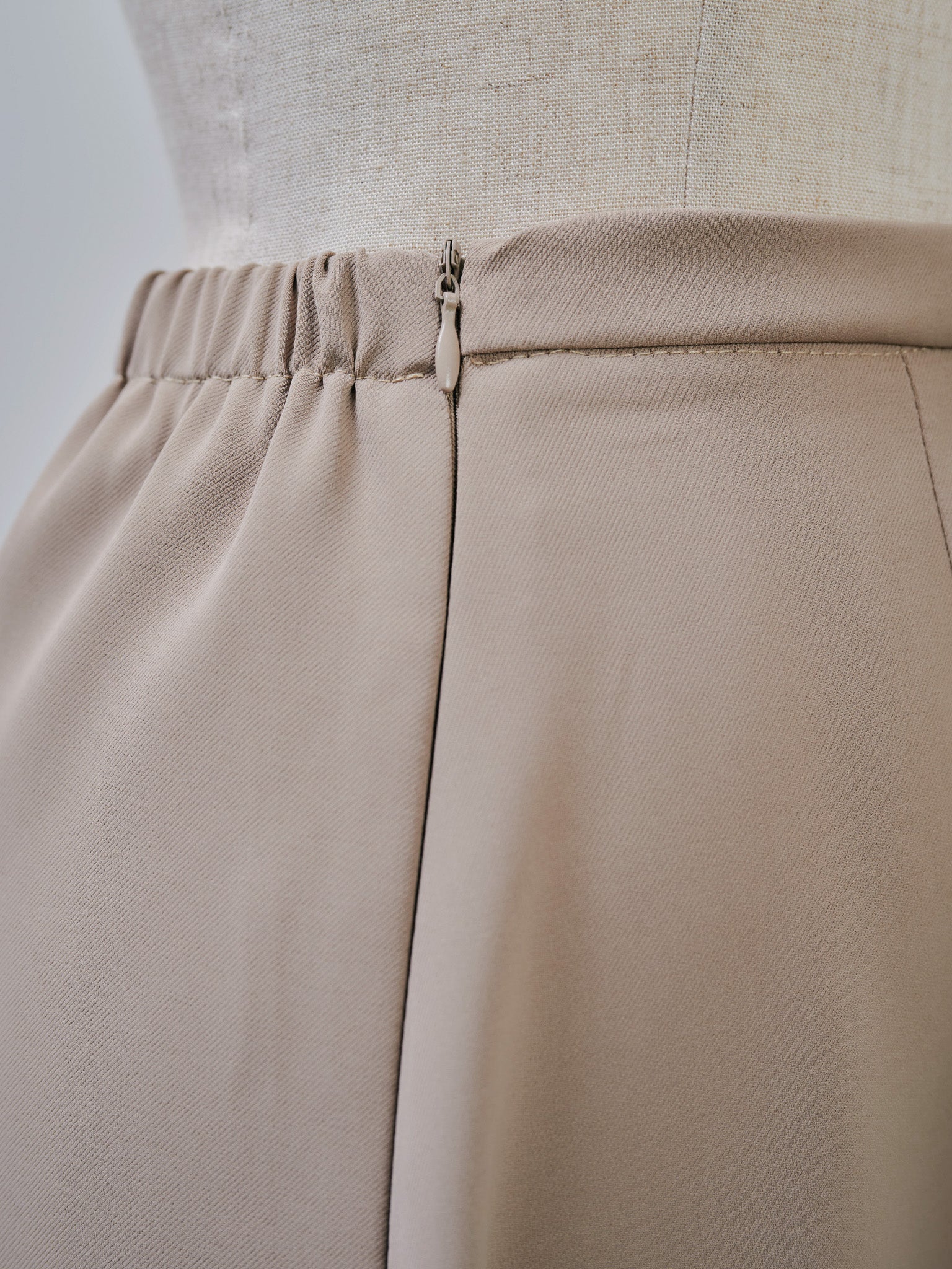 Flare Skirt [603376]sand beige(04)