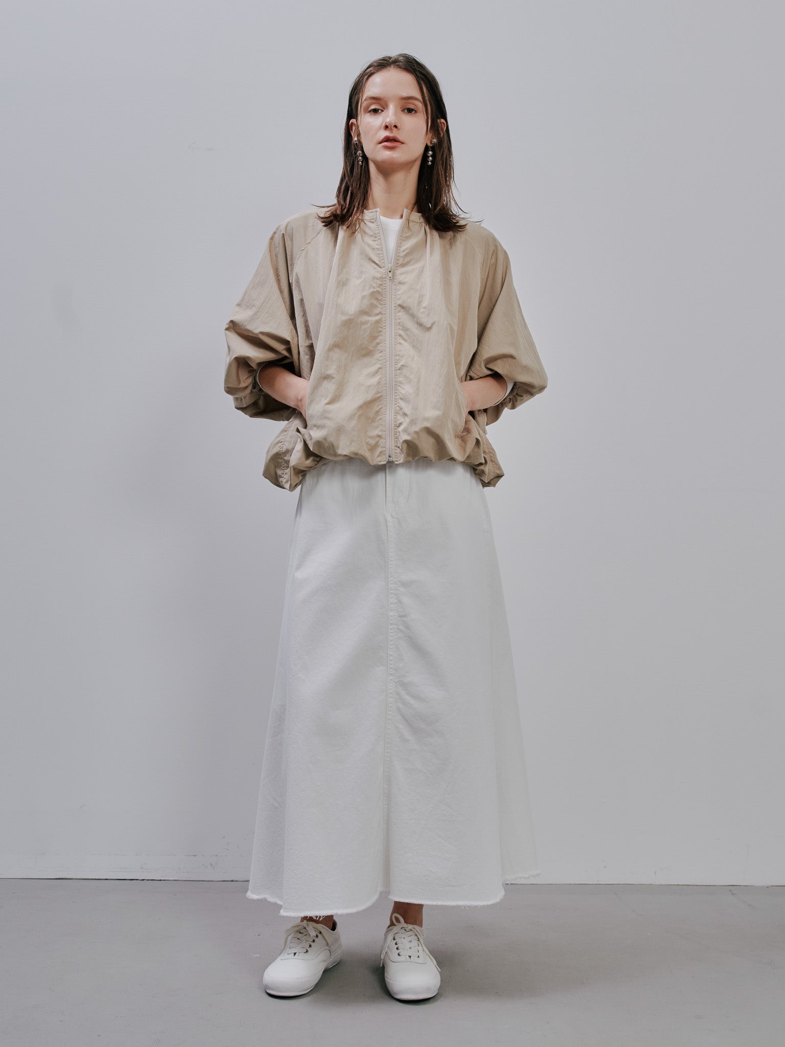 Balloon Blouson [603354] beige(05)