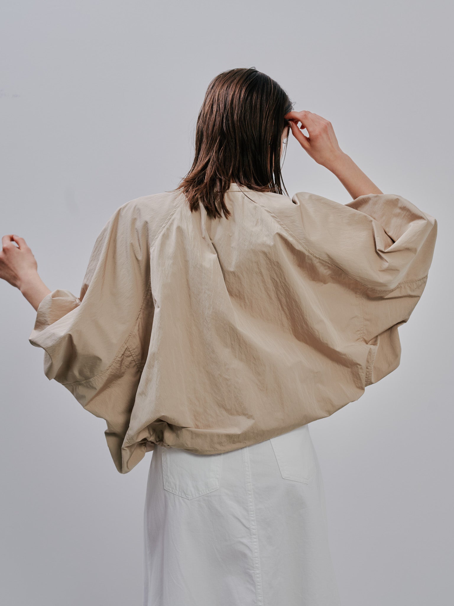 Balloon Blouson [603354] beige(05)