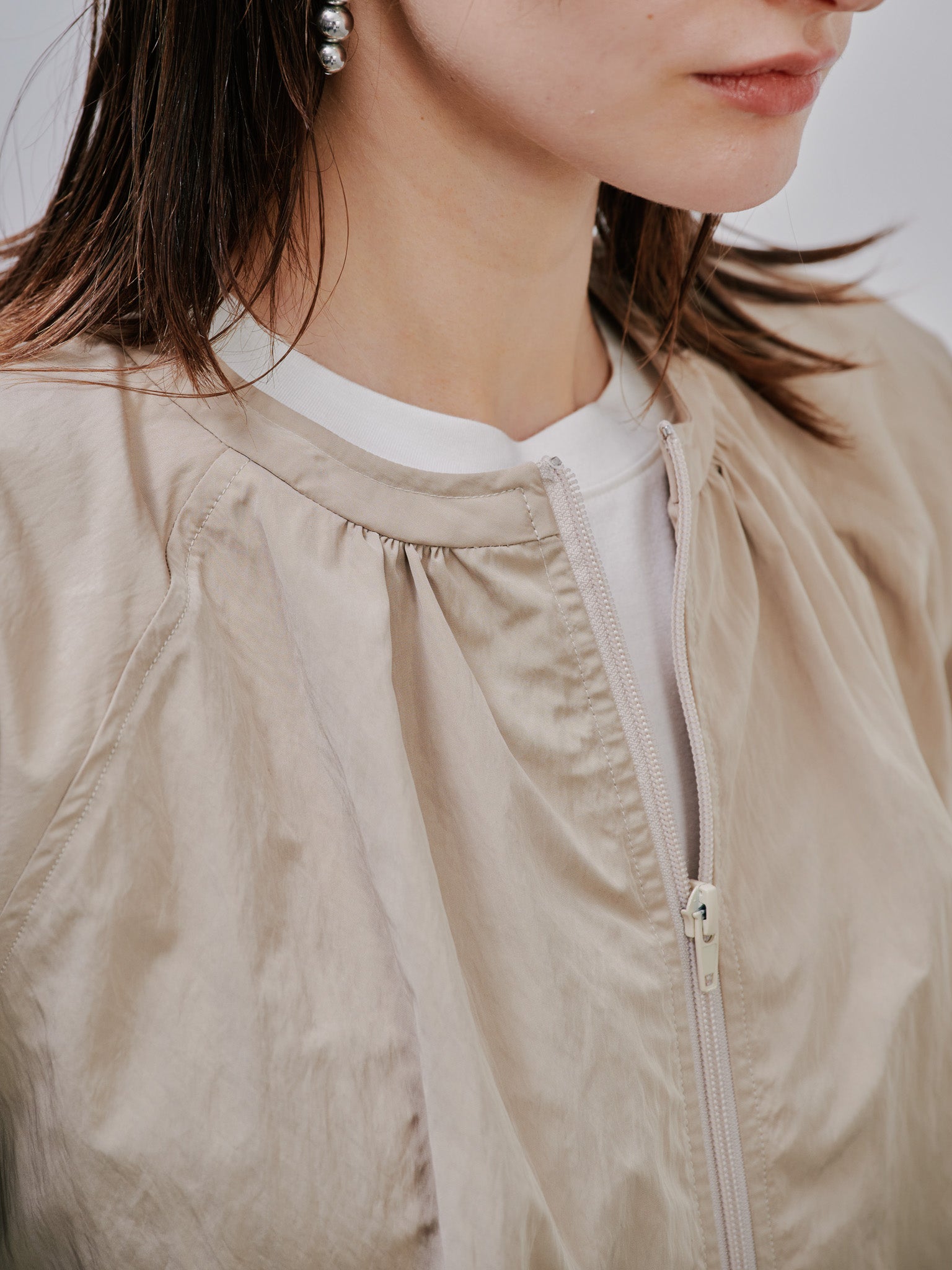 Balloon Blouson [603354] beige(05)