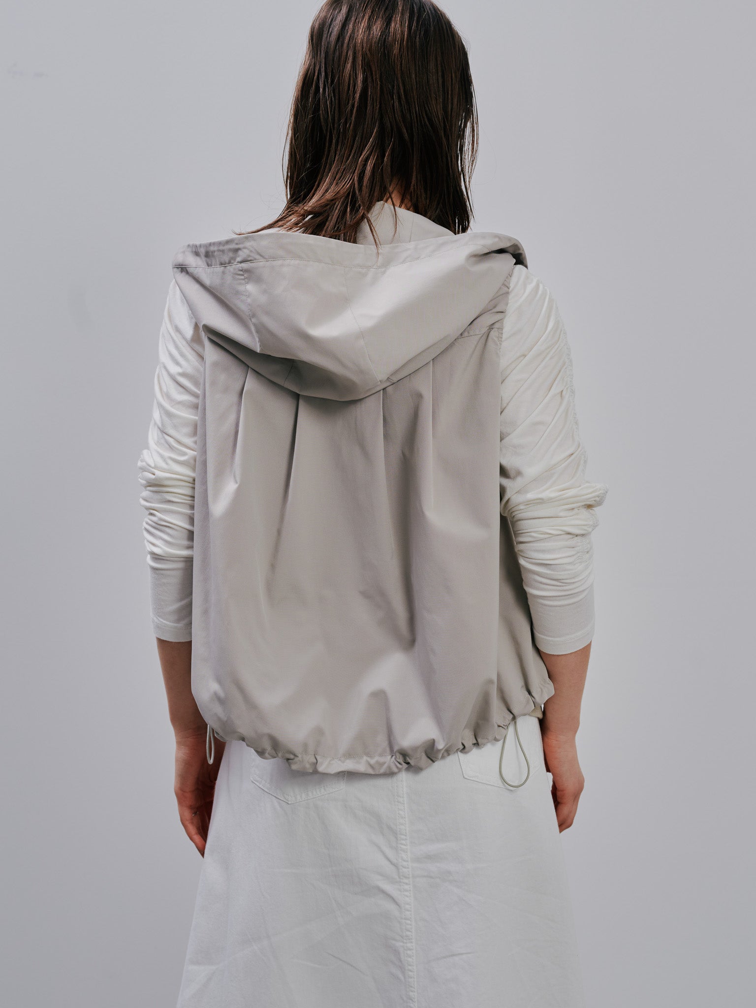 Hoodie Vest [603361] beige(05)