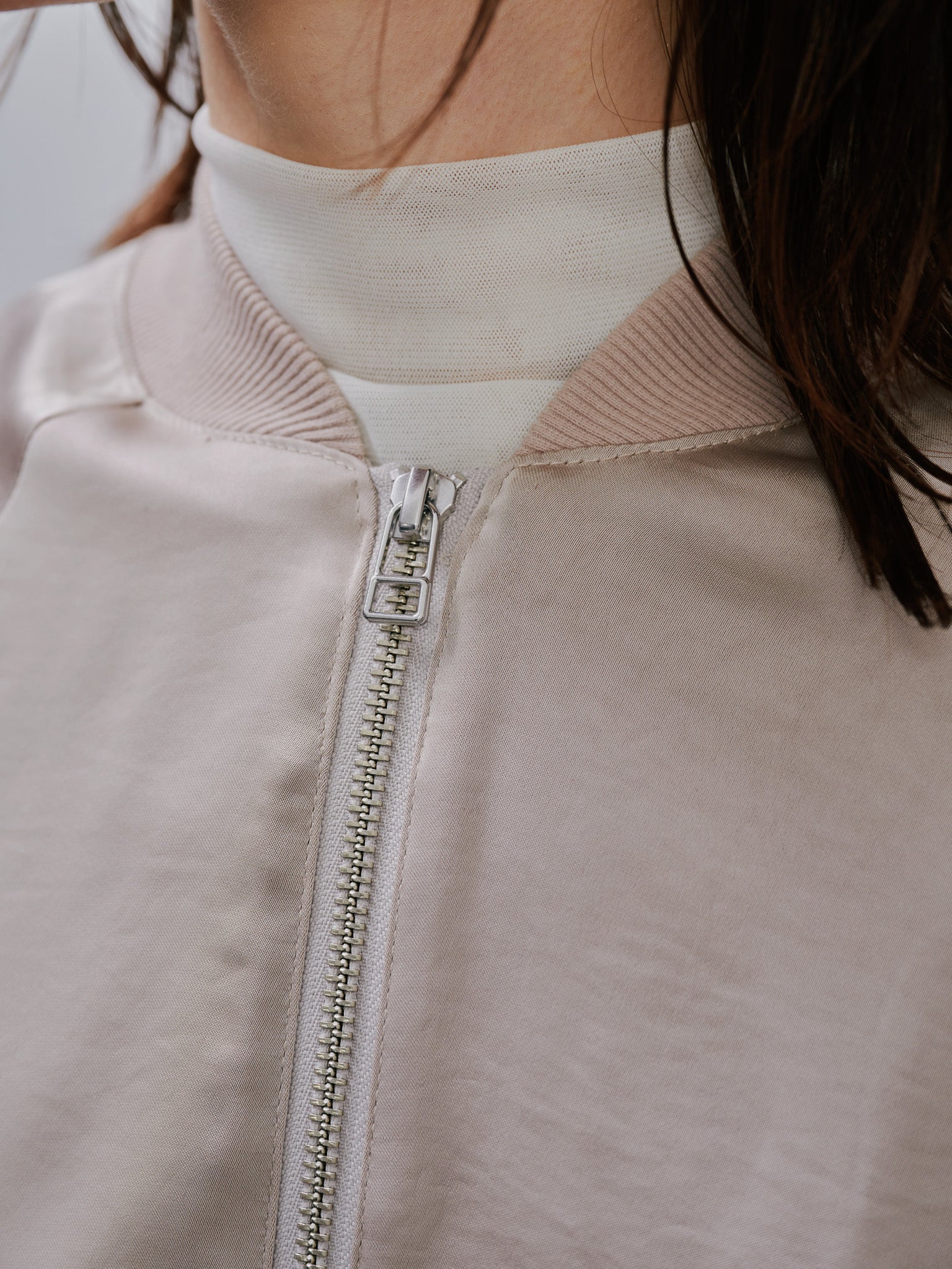 Zip Blouson[603342]light beige(03)
