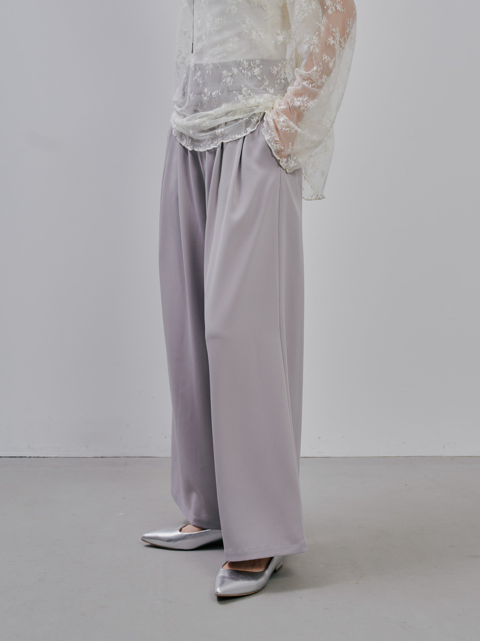 Tuck Pants [603356] light grey(70)