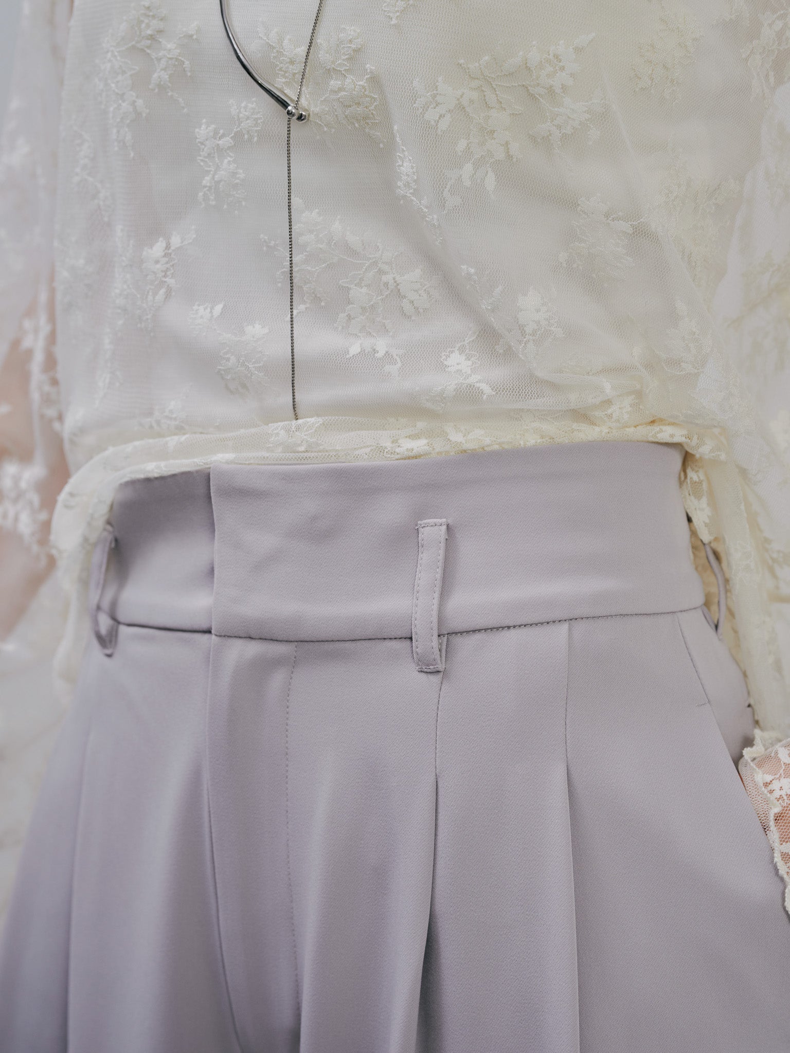 Tuck Pants [603356] light grey(70)