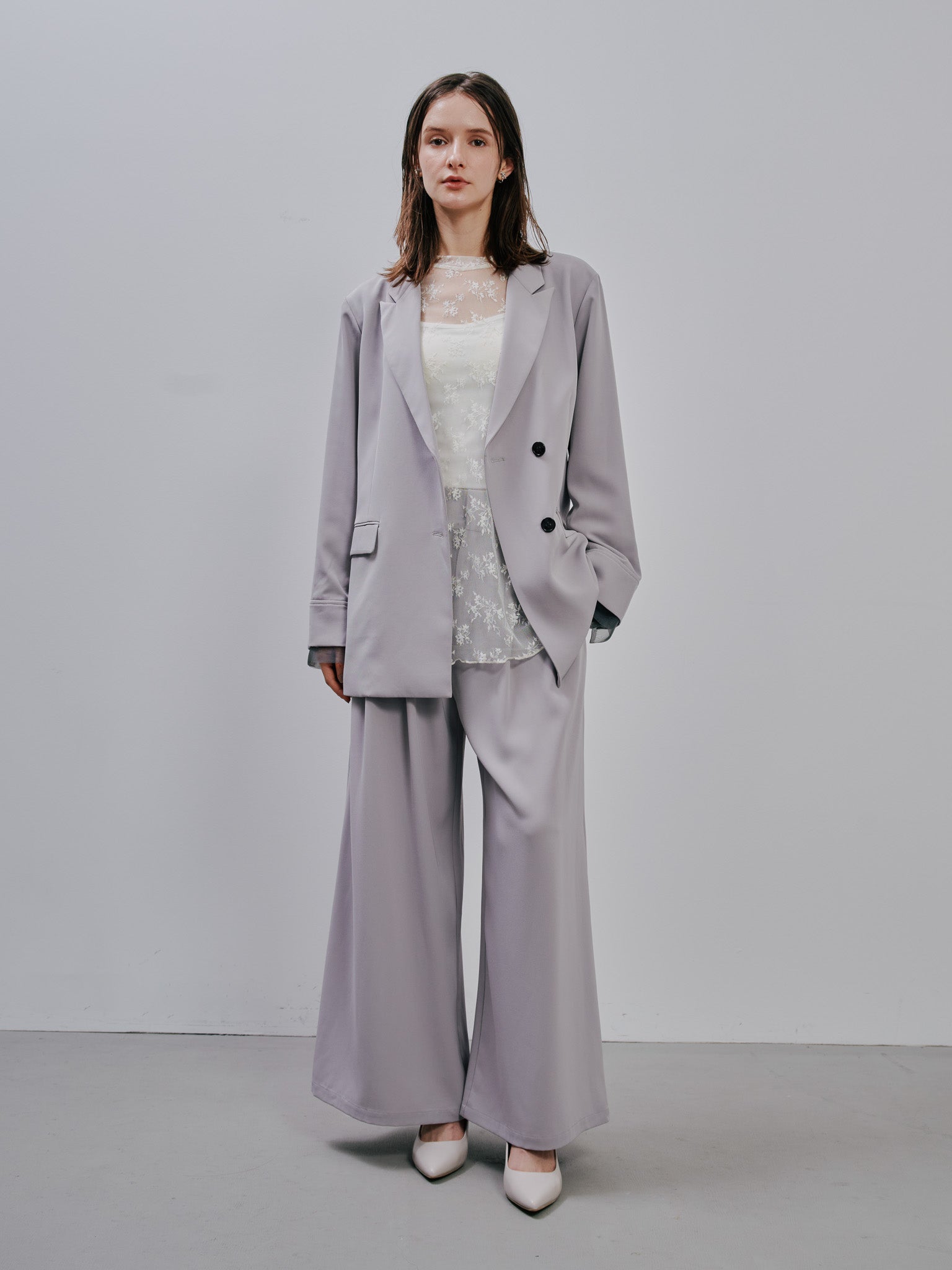 Tailored Jacket [603357] light grey(70)