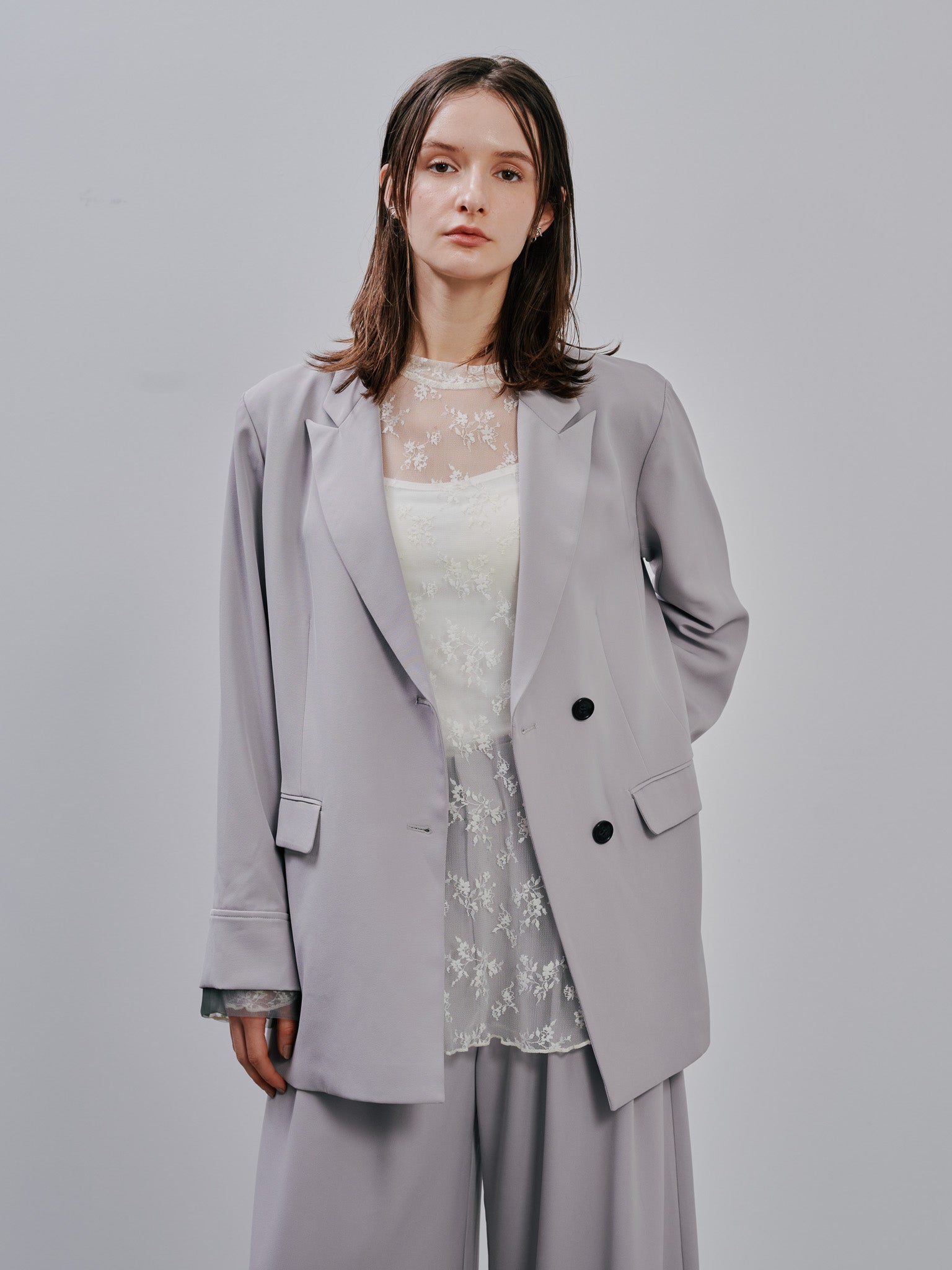Tailored Jacket [603357] light grey(70)