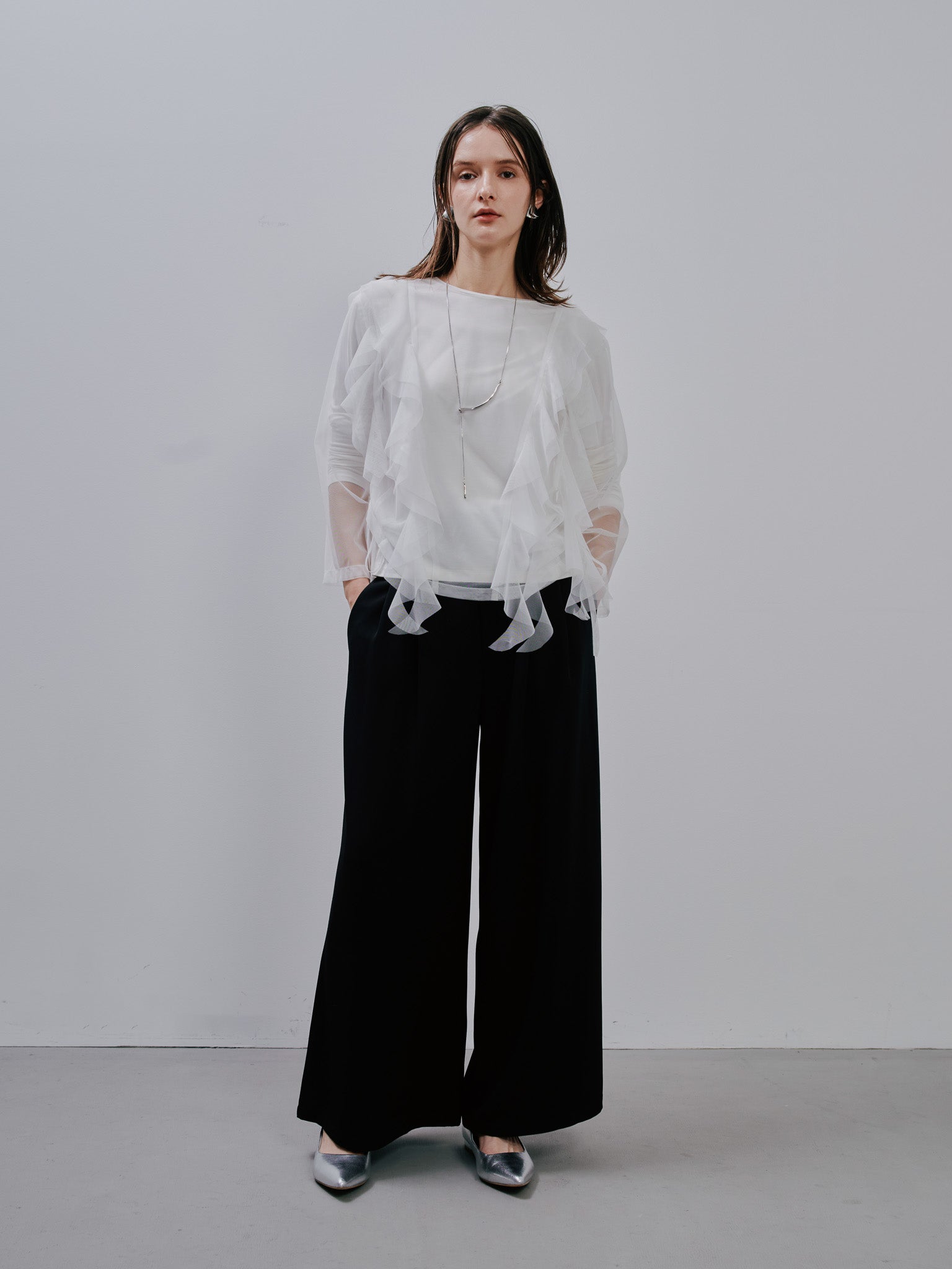 Tuck Pants [603356] black(99)