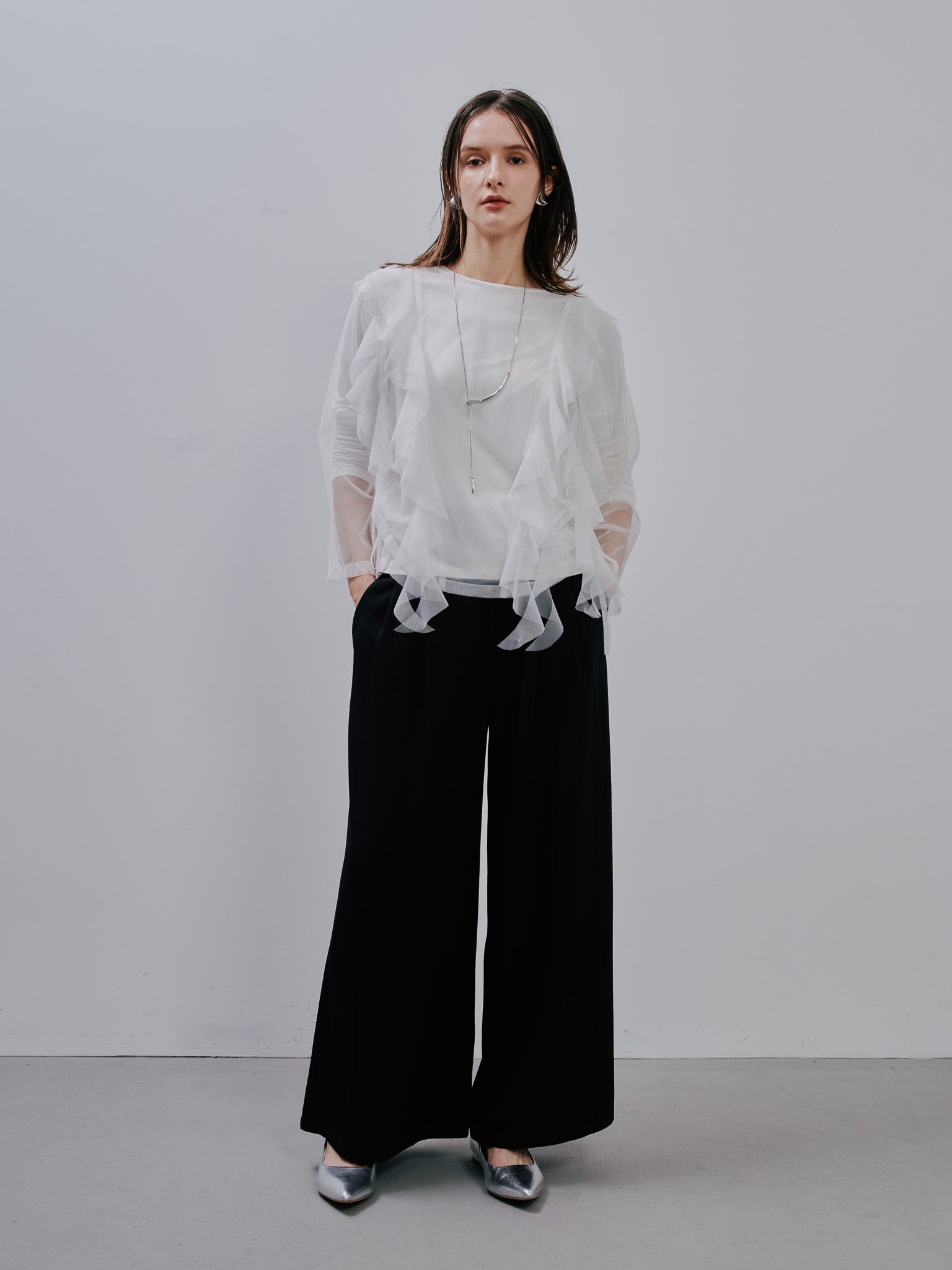 Tulle Tops [603344] off(01)