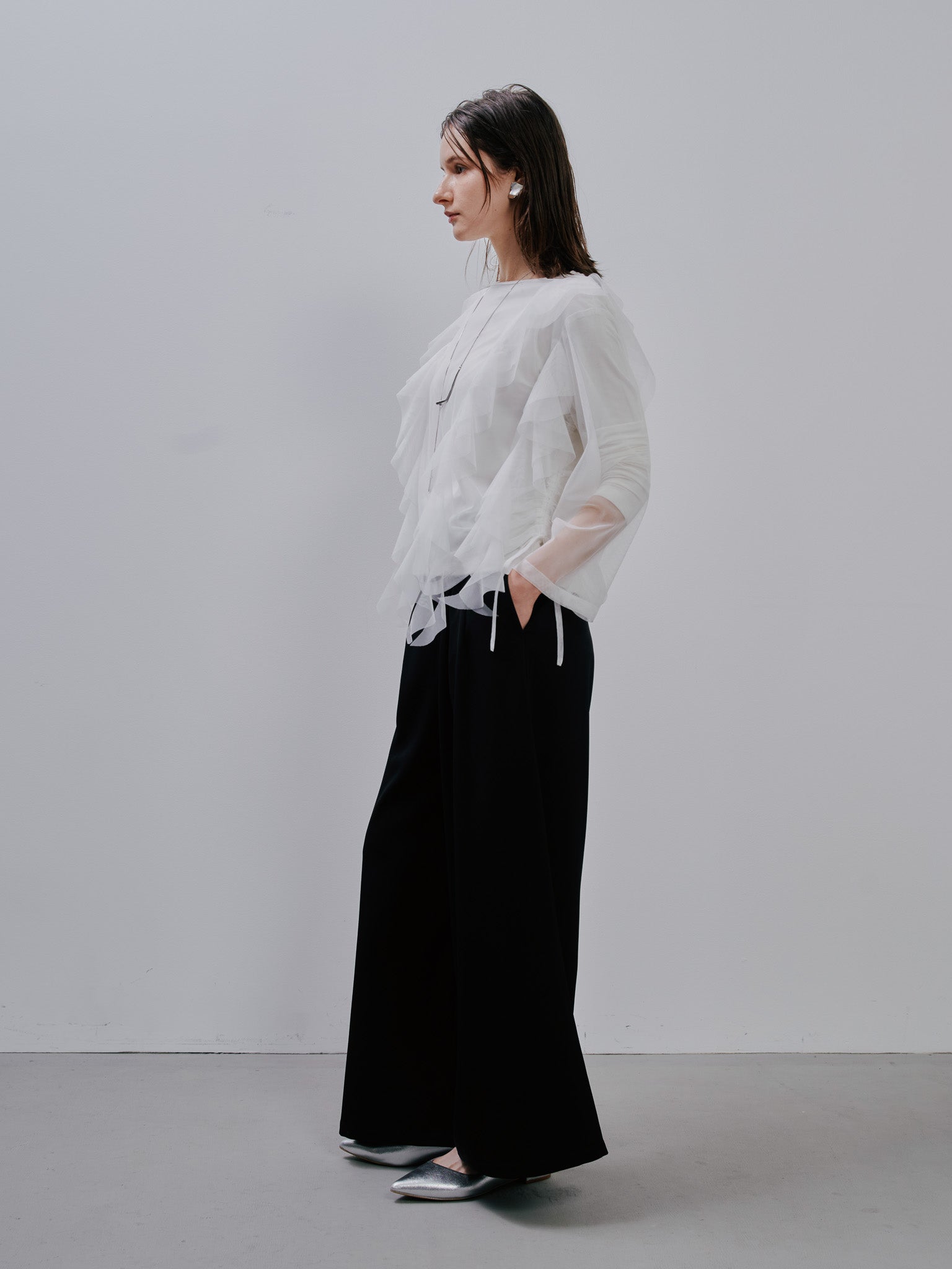 Tulle Tops [603344] off(01)