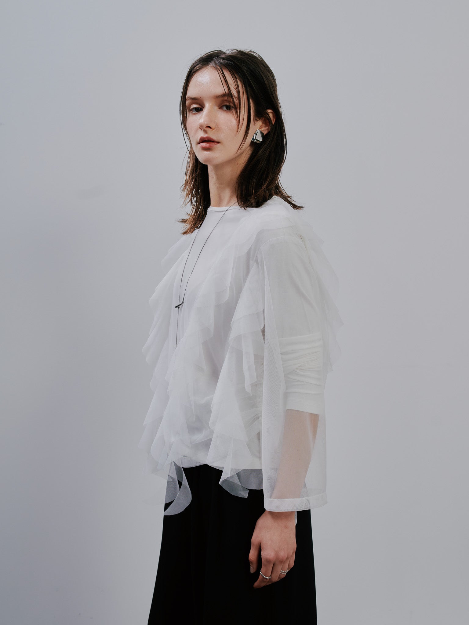 Tulle Tops [603344] off(01)