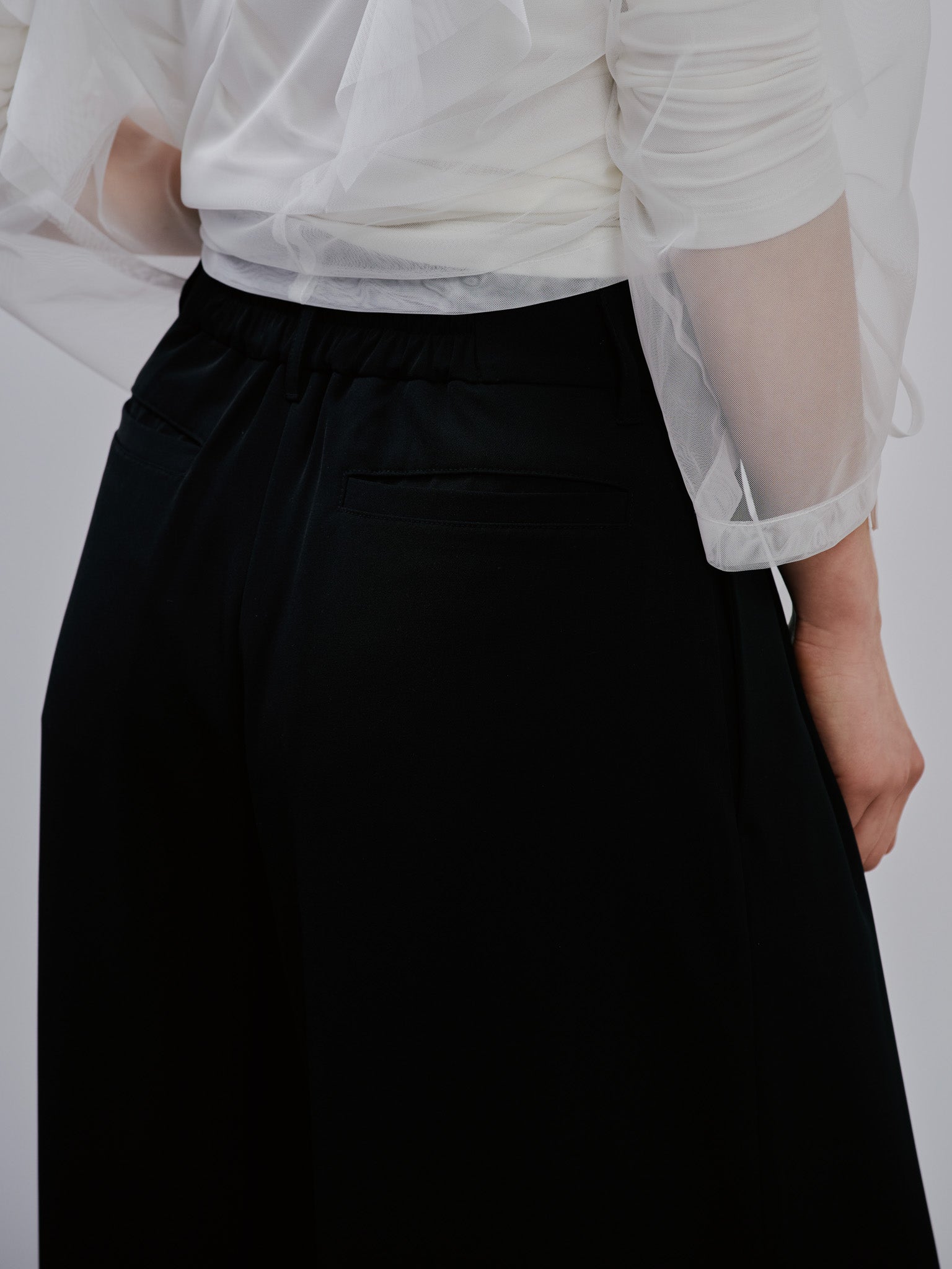 Tuck Pants [603356] black(99)