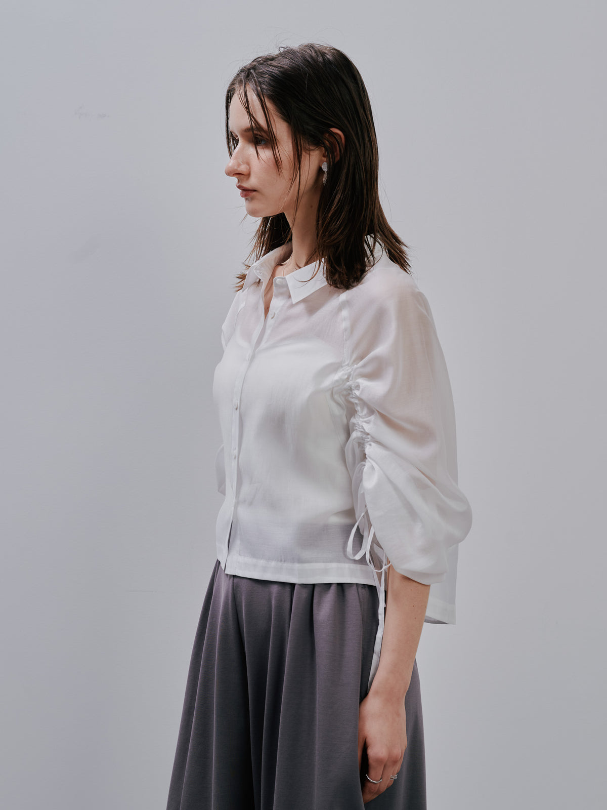 Sheer Shirt [603353] off(01)