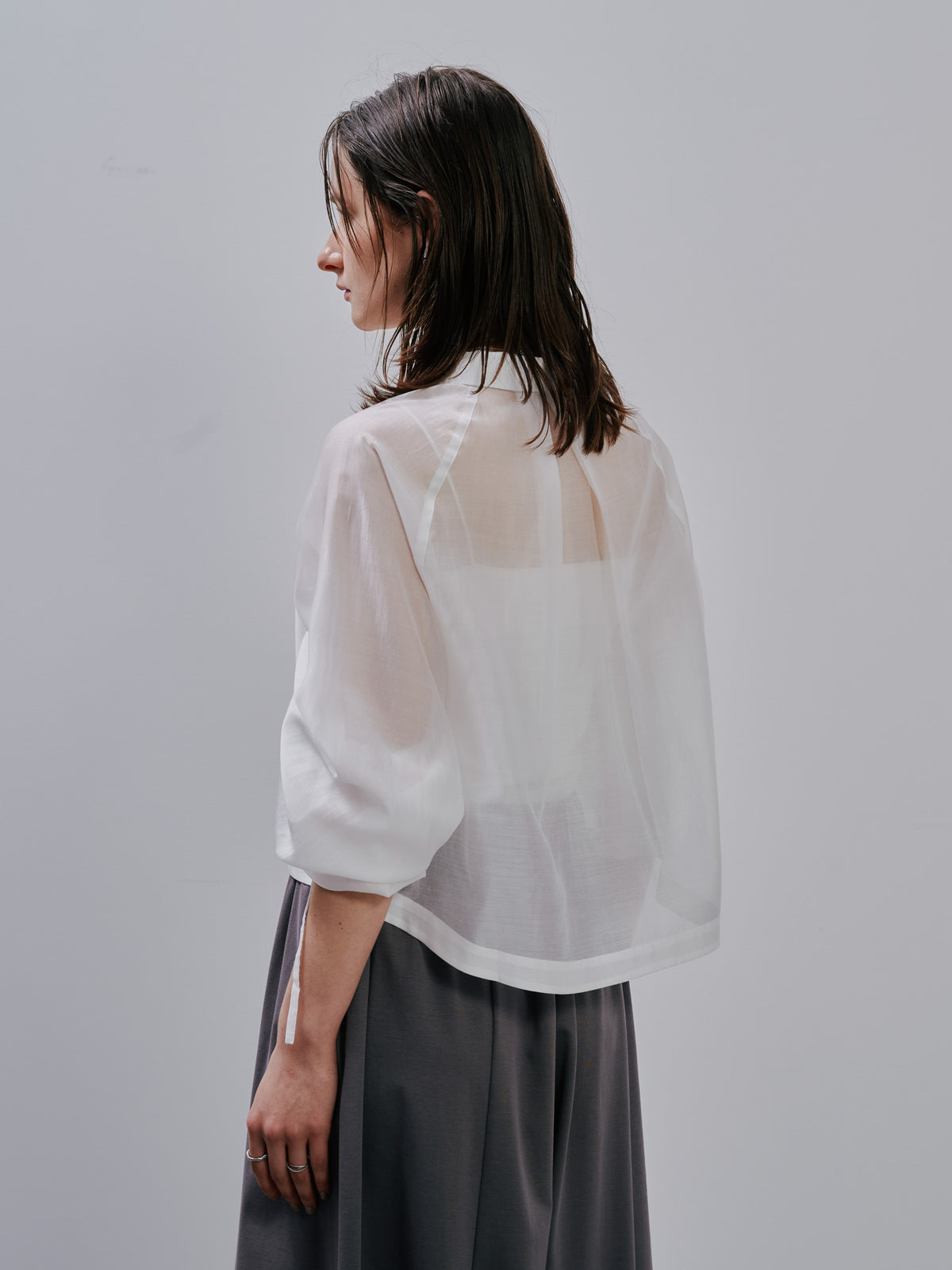 Sheer Shirt [603353] off(01)