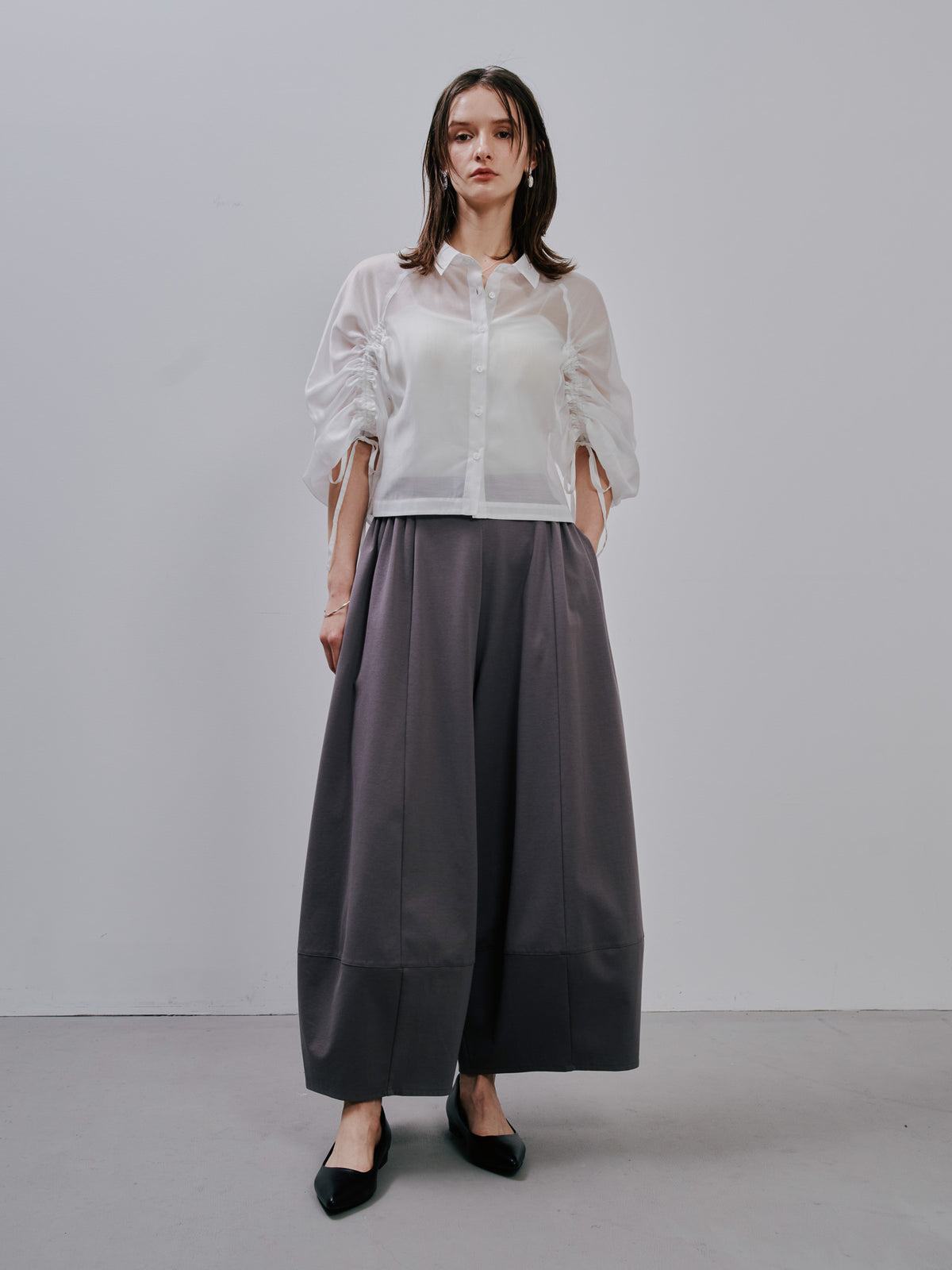 Sheer Shirt [603353] off(01)