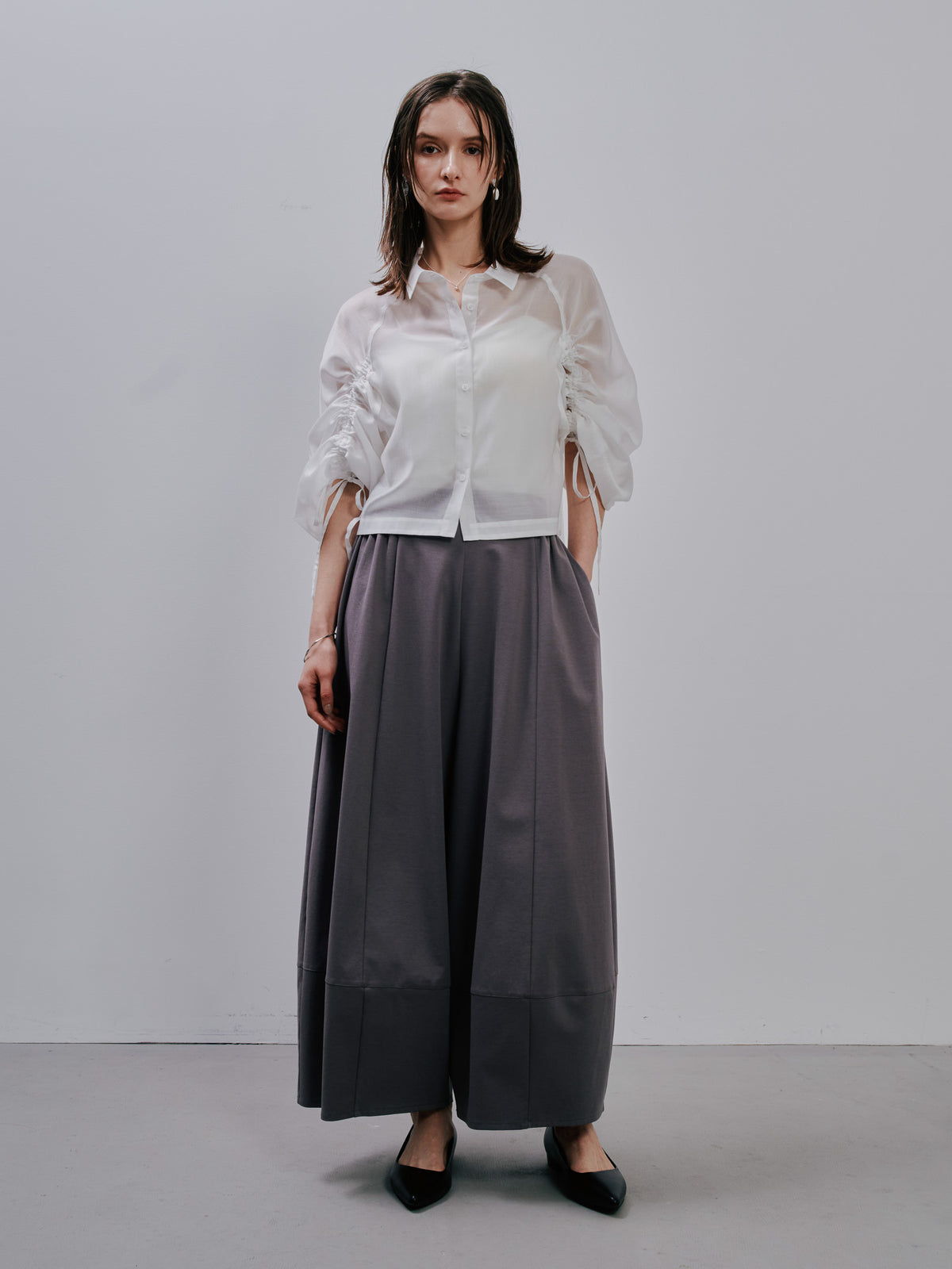 Sheer Shirt [603353] off(01)