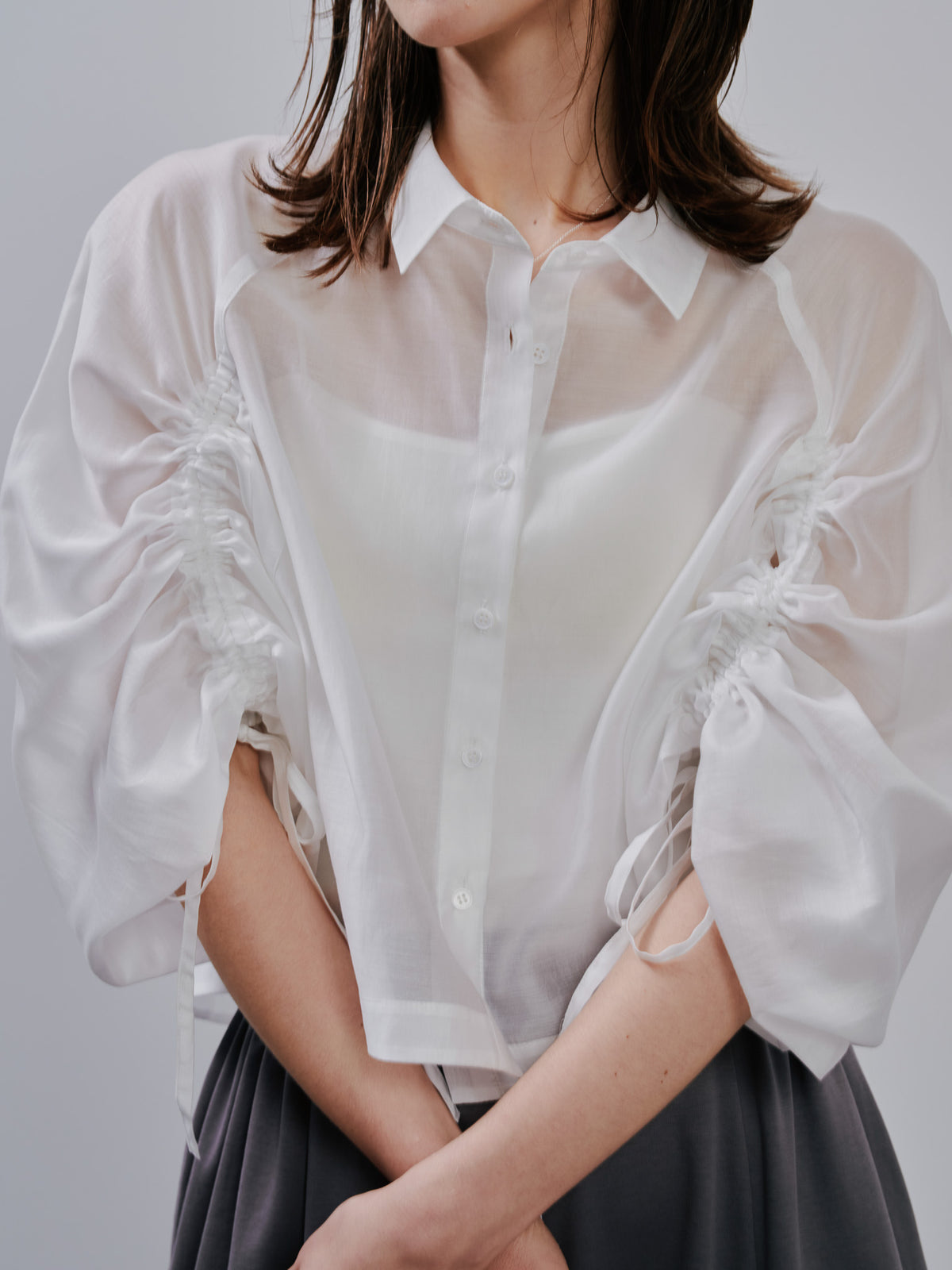 Sheer Shirt [603353] off(01)
