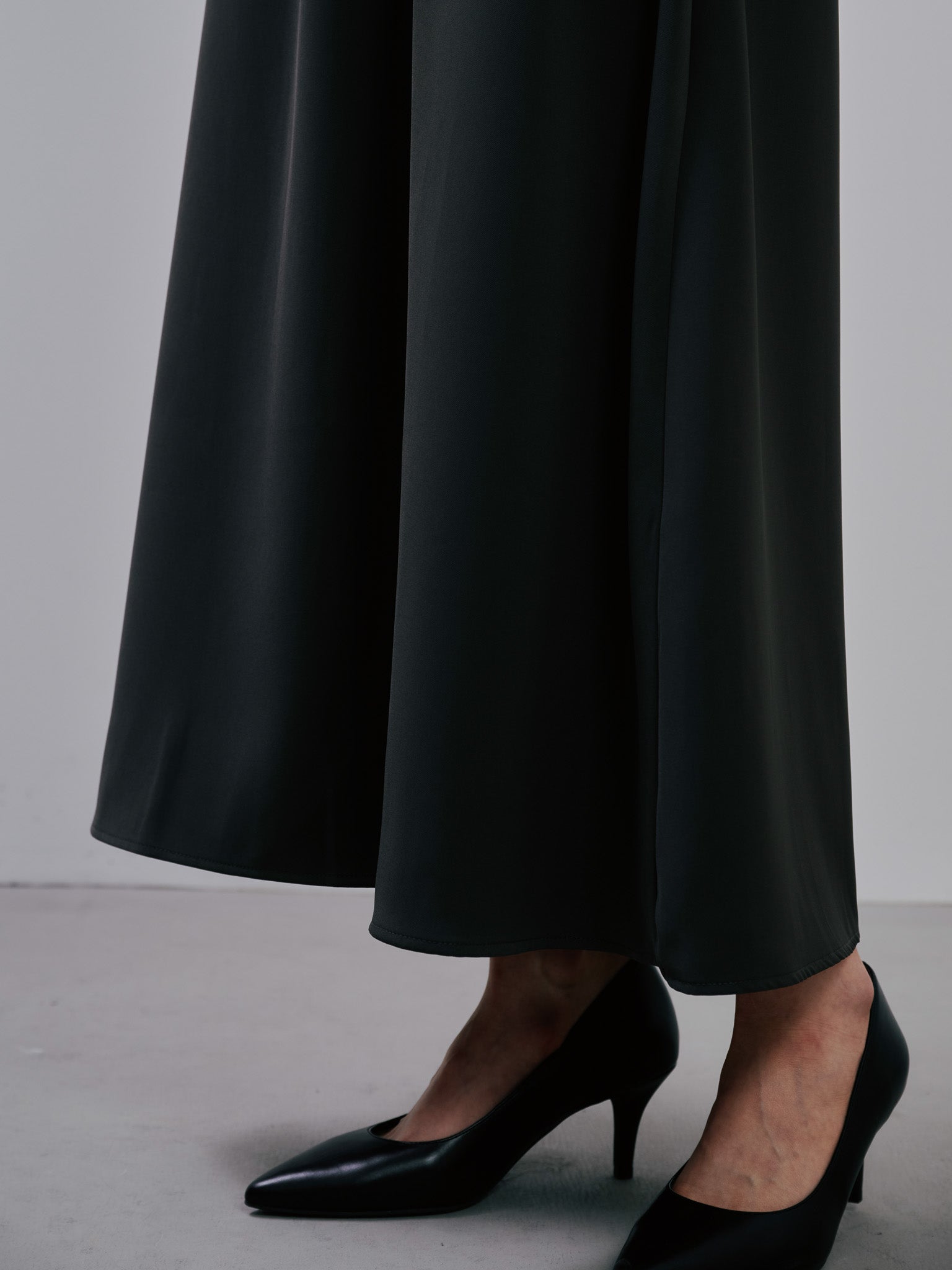 Flare Skirt [603376]charcoal(79)