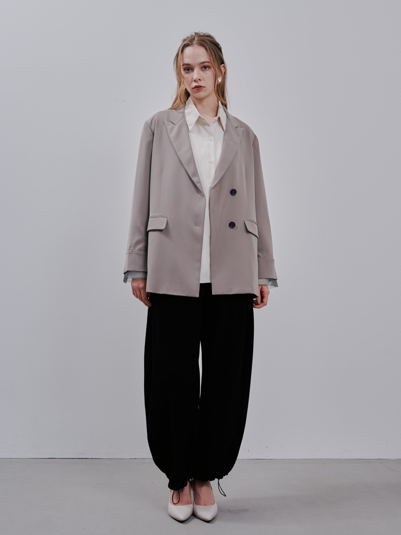 Tailored Jacket [603357] greige(09)