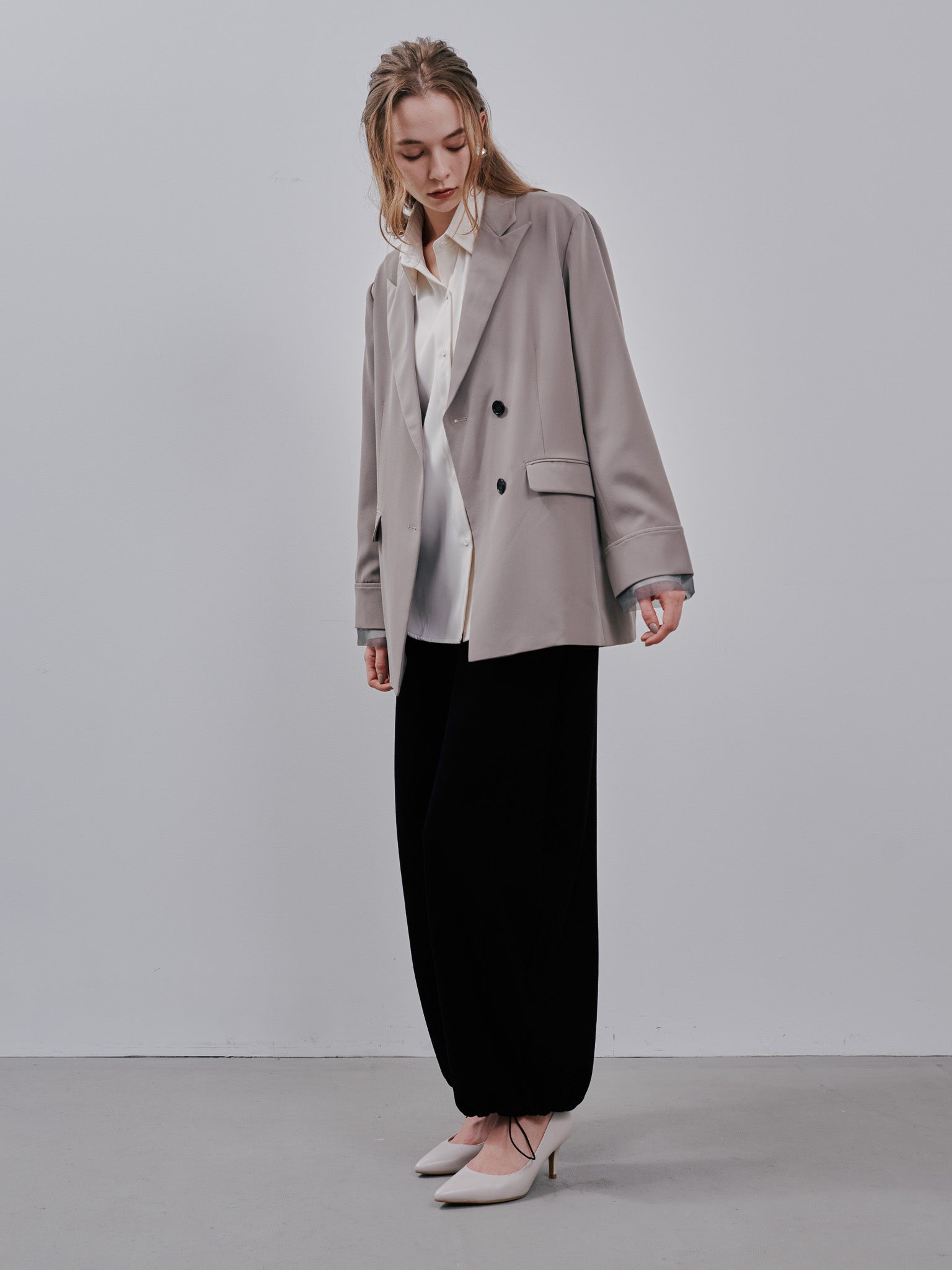 Tailored Jacket [603357] greige(09)