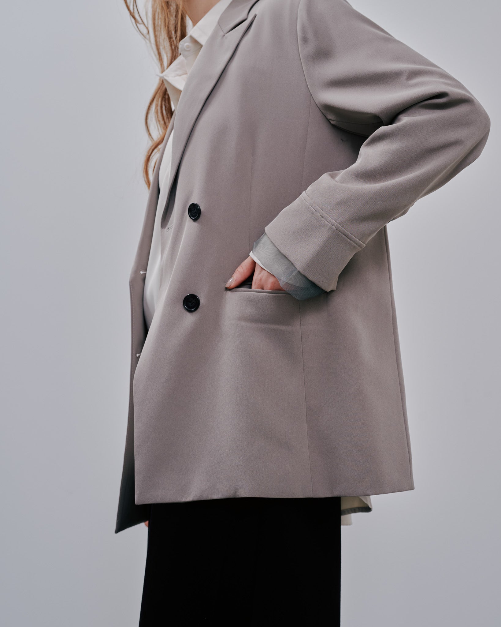 Tailored Jacket [603357] greige(09)