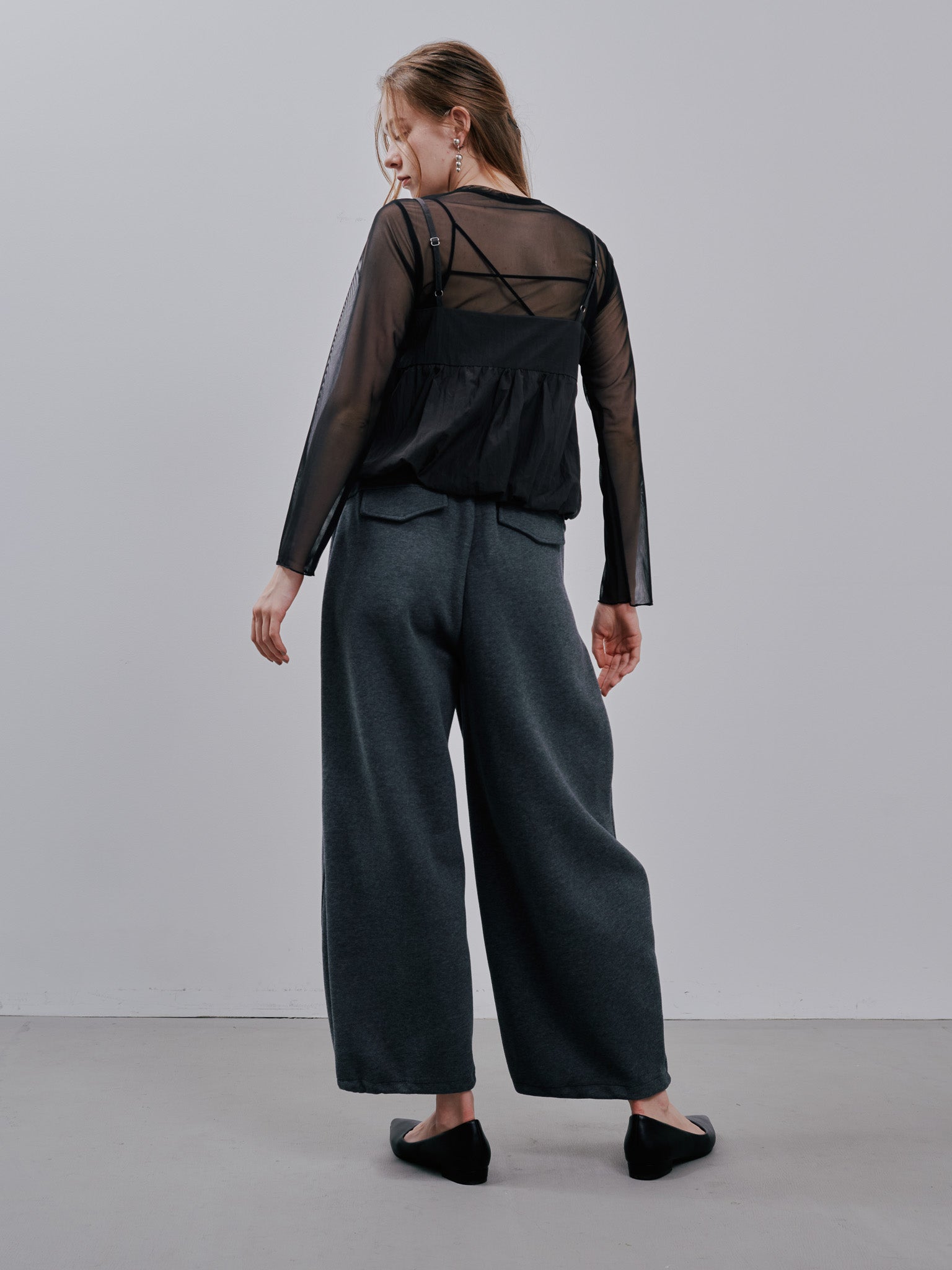 Bustier Set Tops[603366] charcoal(79)