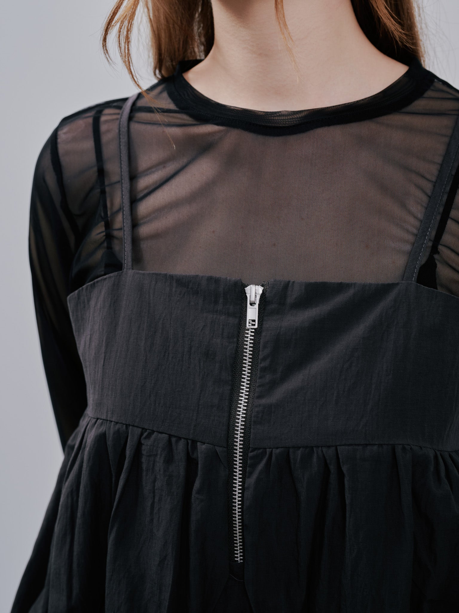 Bustier Set Tops[603366] charcoal(79)