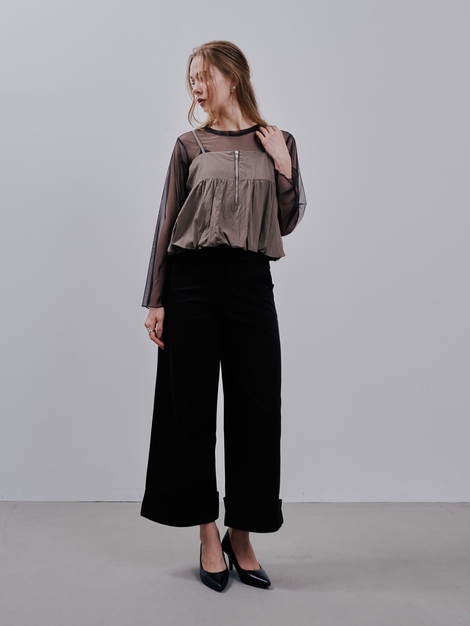 Bustier Set Tops[603366] brown(60)