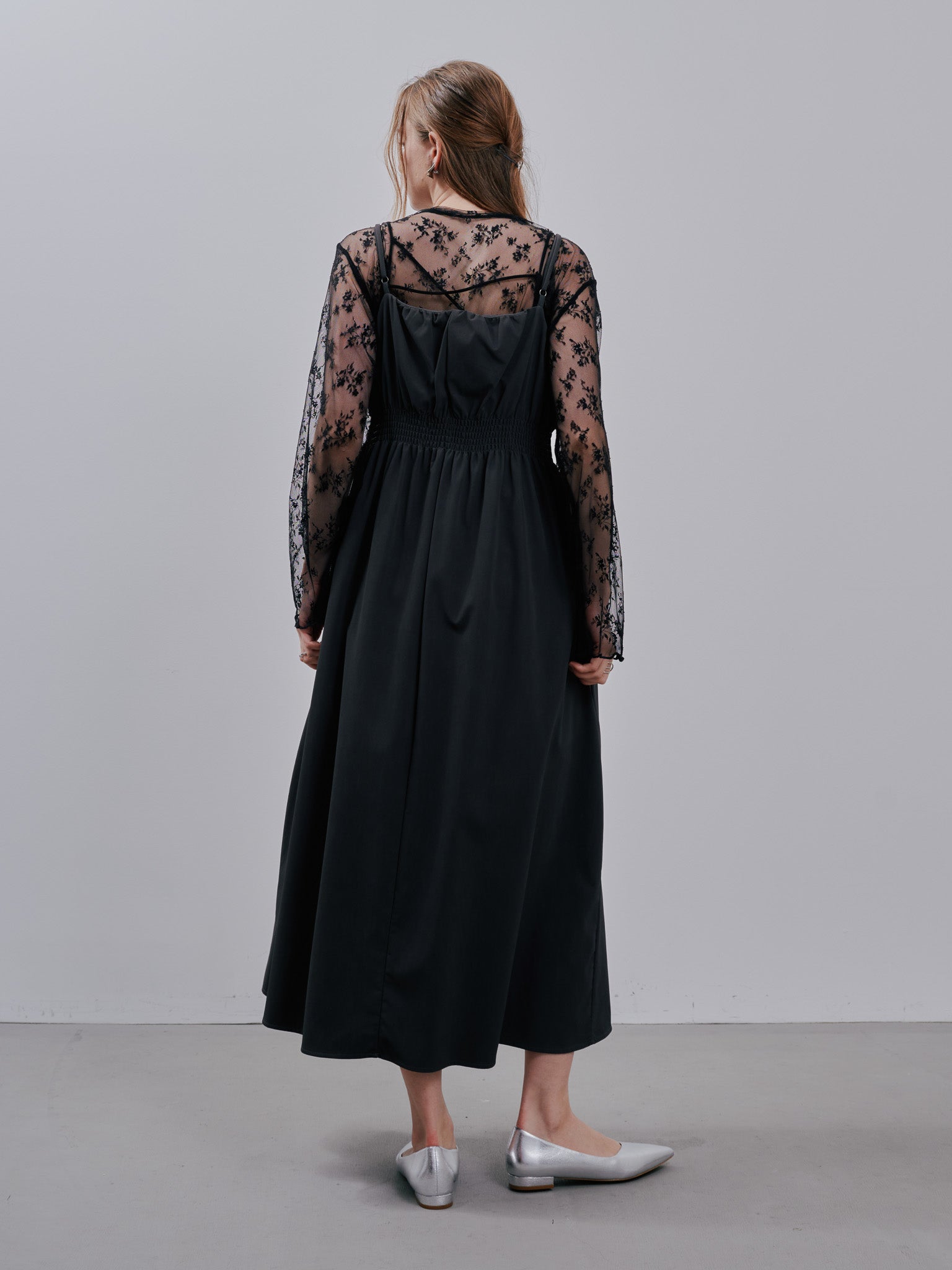 Camisole Dress [603387] charcoal(79)