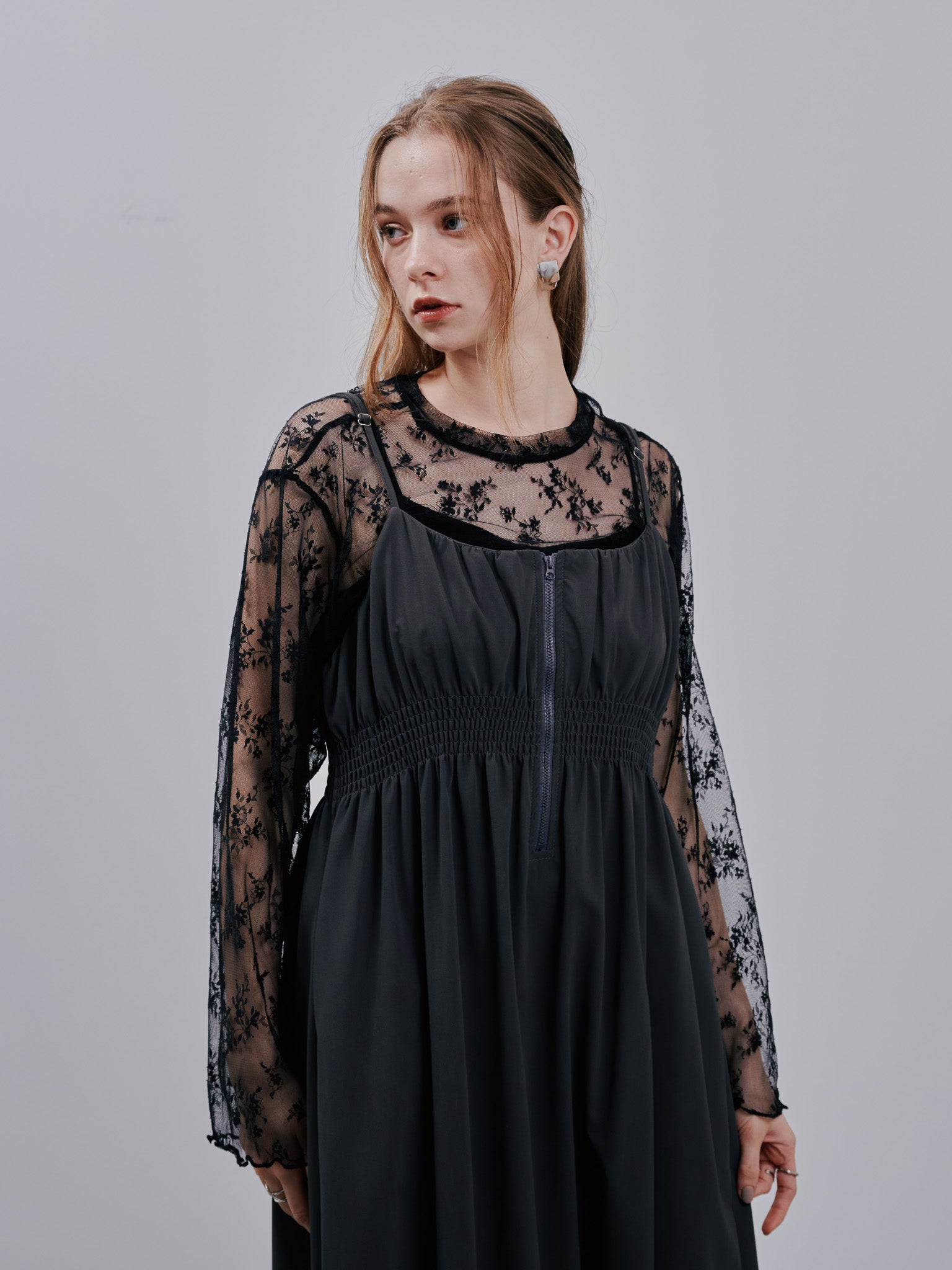 Camisole Dress [603387] charcoal(79)