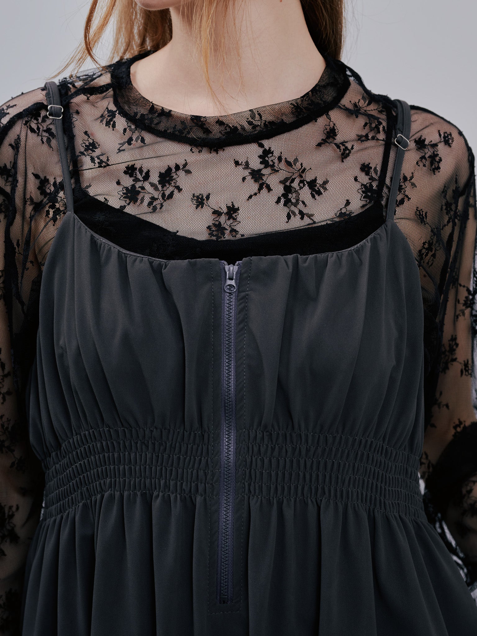 Camisole Dress [603387] charcoal(79)