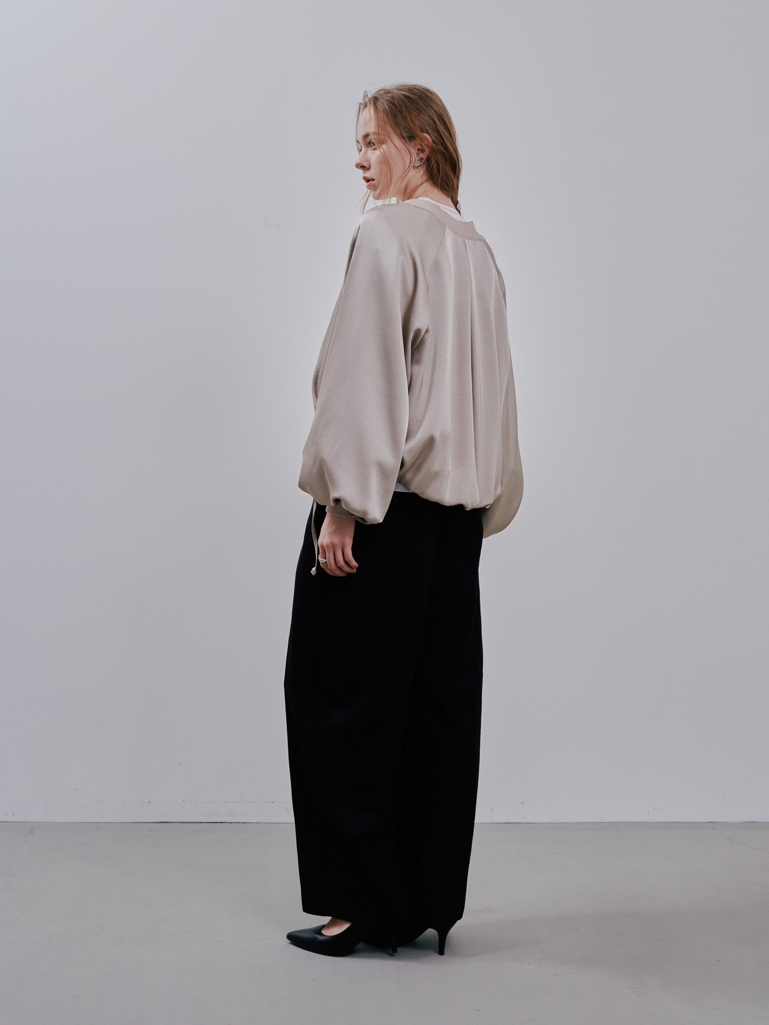 Zip Blouson[603342]light beige(03)