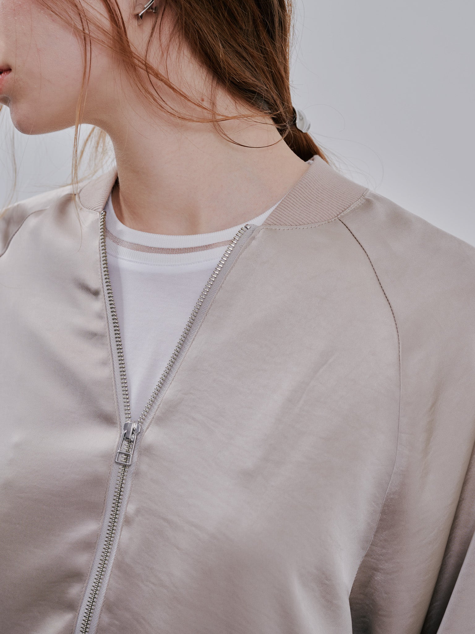 Zip Blouson[603342]light beige(03)